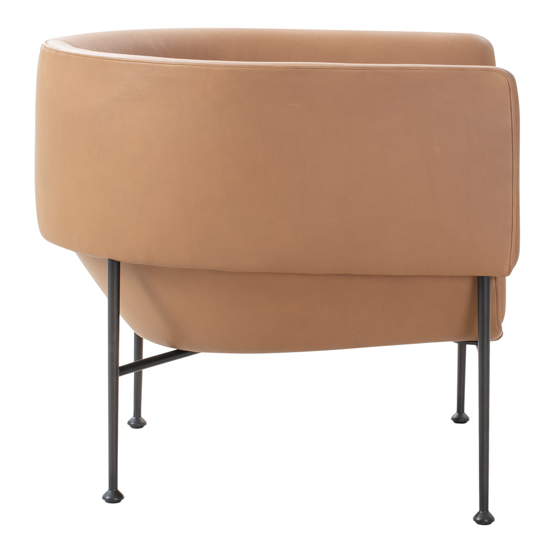 Modern Accent Chair - Mid Century Lounge Chair with Wooden Legs for Living Room, Bedroom, or Office - Comfortable Reading Chair with Soft Cushions and Ergonomic Design - Perfect for Relaxing, Napping, or Working from Home