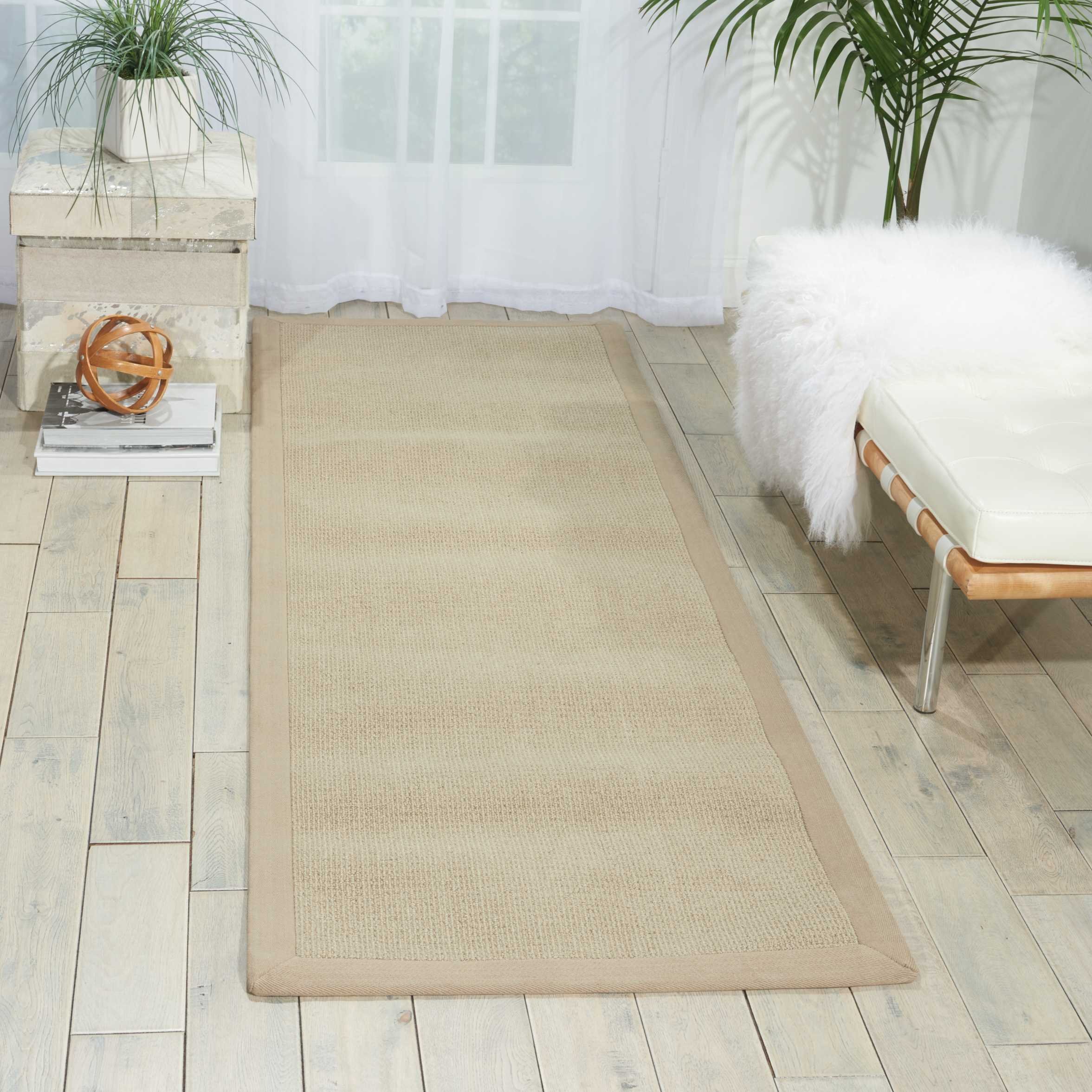 Nourison Sisal Soft Contemporary Mushroom 4x6 Area Rug - Non-Shedding, Easy to Clean, Natural Fiber - Perfect for Living Room, Bedroom, Dining Room & Kitchen Decor