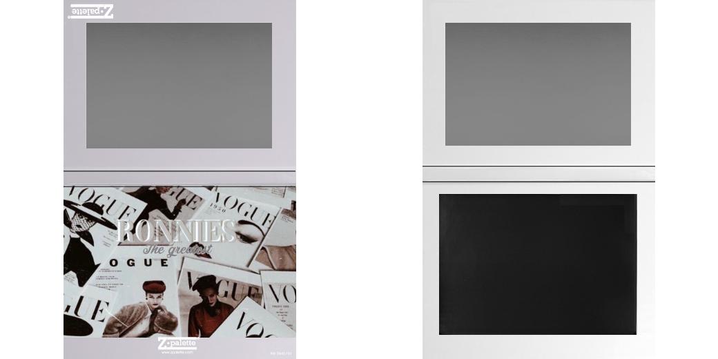 Custom Extra Large Z Palette - Magnetic Makeup Palette for Eyeshadows & Blush - Perfect for Travel & Professional Makeup Artists