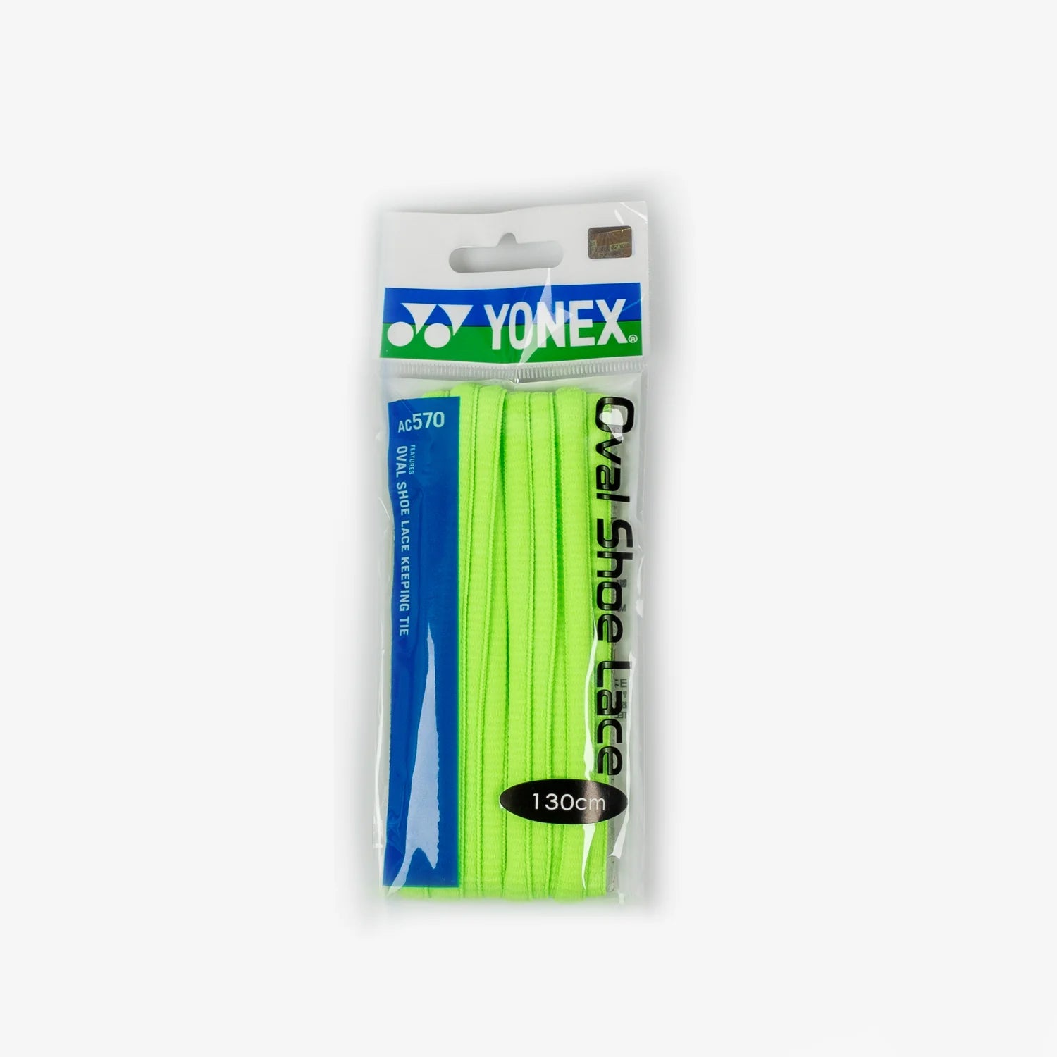 Yonex AC570 Oval Shoelaces - Premium Badminton & Tennis Shoe Laces for Sports & Casual Wear - Durable, Non-Slip, Comfortable for Running, Gym, and Daily Use