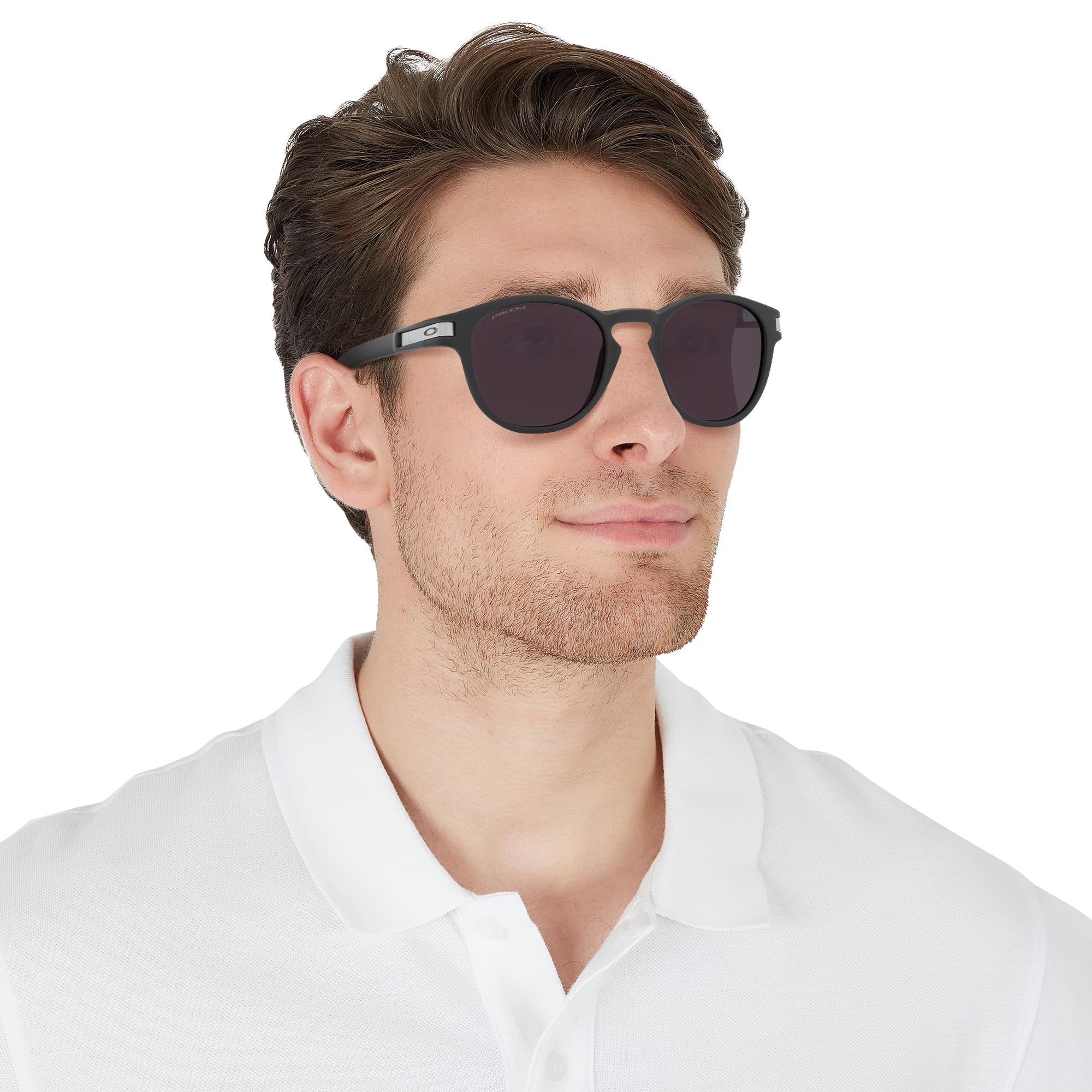 Oakley Men's Oo9265 Latch Oval Sunglasses - Polarized UV Protection, Lightweight & Durable Frame - Perfect for Running, Driving & Outdoor Sports