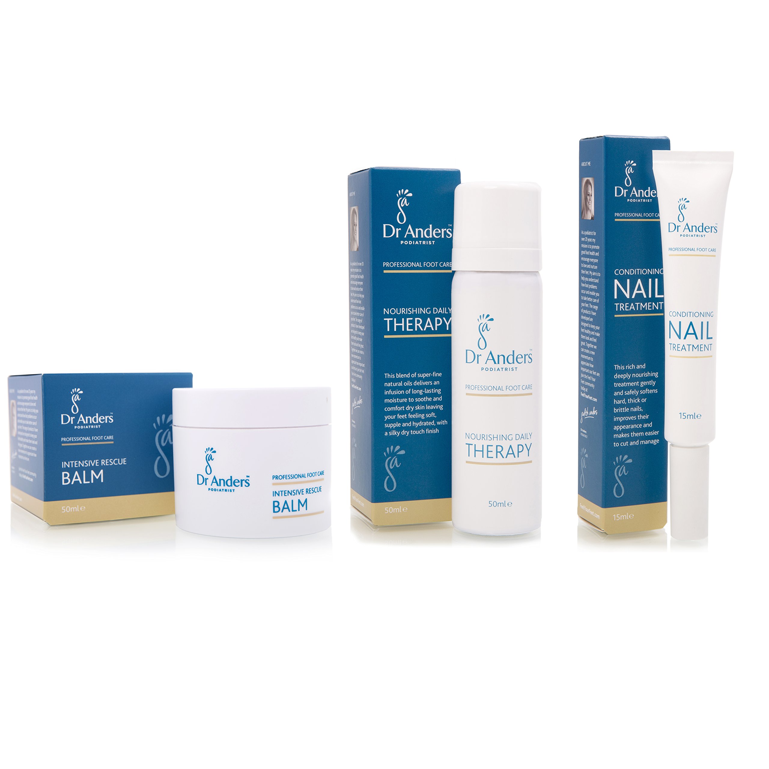 Dr Anders Nail Strengthening Treatment - Hard, Thick & Brittle Nail Repair Solution | Professional Nail Care for Stronger, Healthier Nails | Perfect for Manicures, Pedicures & Daily Nail Maintenance