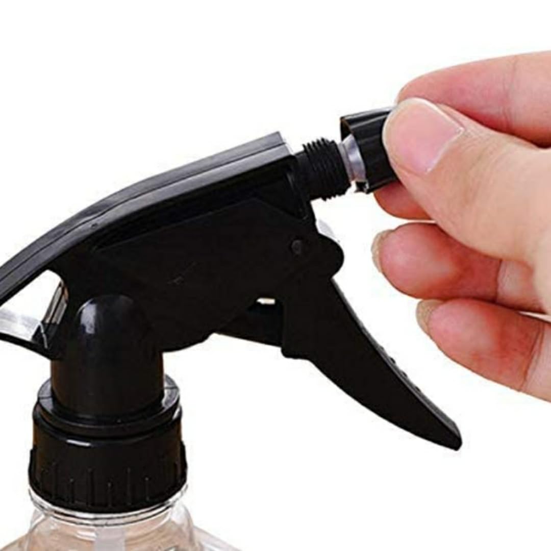 Best Hair Spray Bottle - Transparent Multi-Use Spray Bottle for Hair Care, Cleaning & Gardening | Refillable Plastic Sprayer for Styling, Plants & Household Use