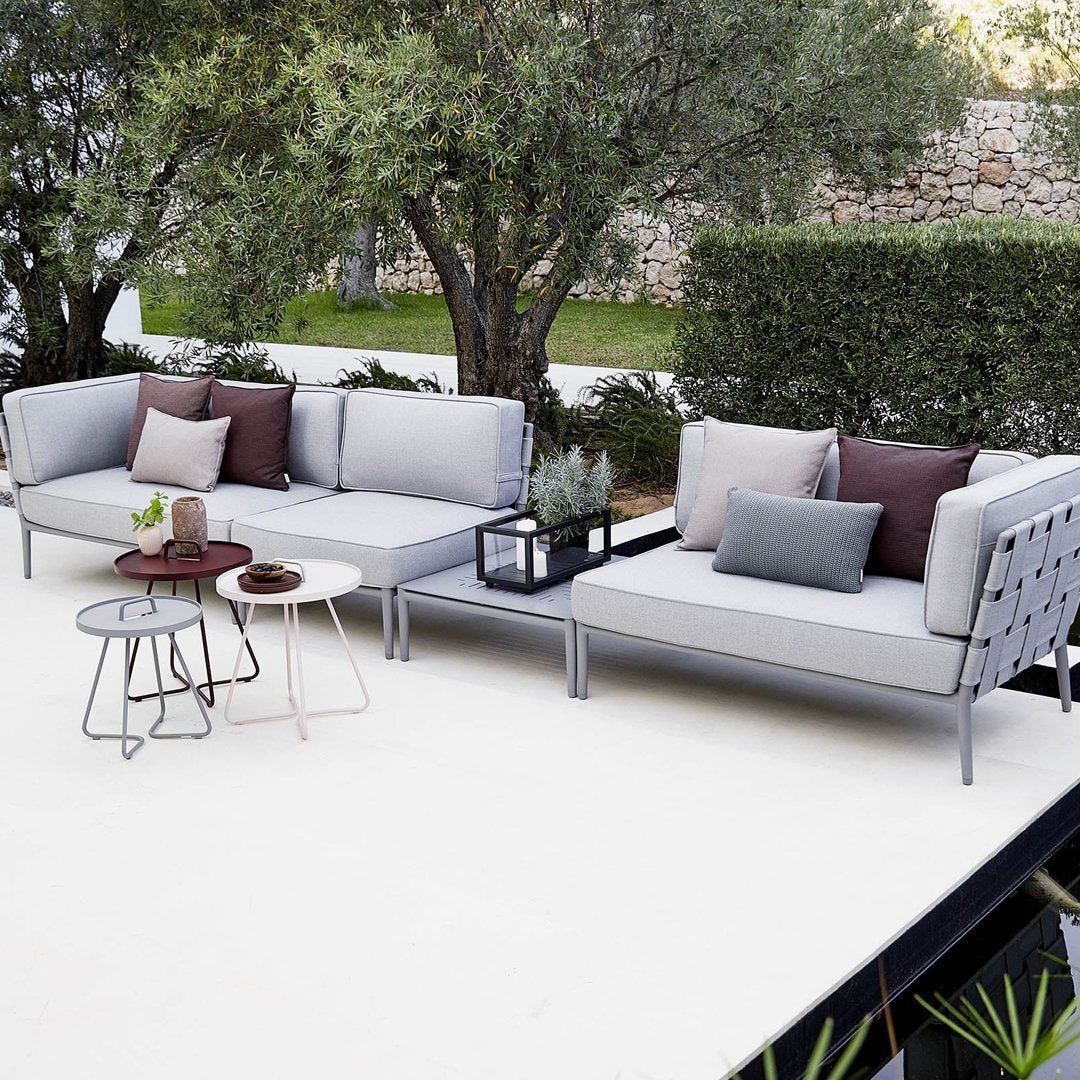 Premium Conic Outdoor Modular Sofa Set - Waterproof & UV Resistant Patio Furniture for Backyard, Garden, Poolside - Comfortable Sectional Couch with Adjustable Configurations