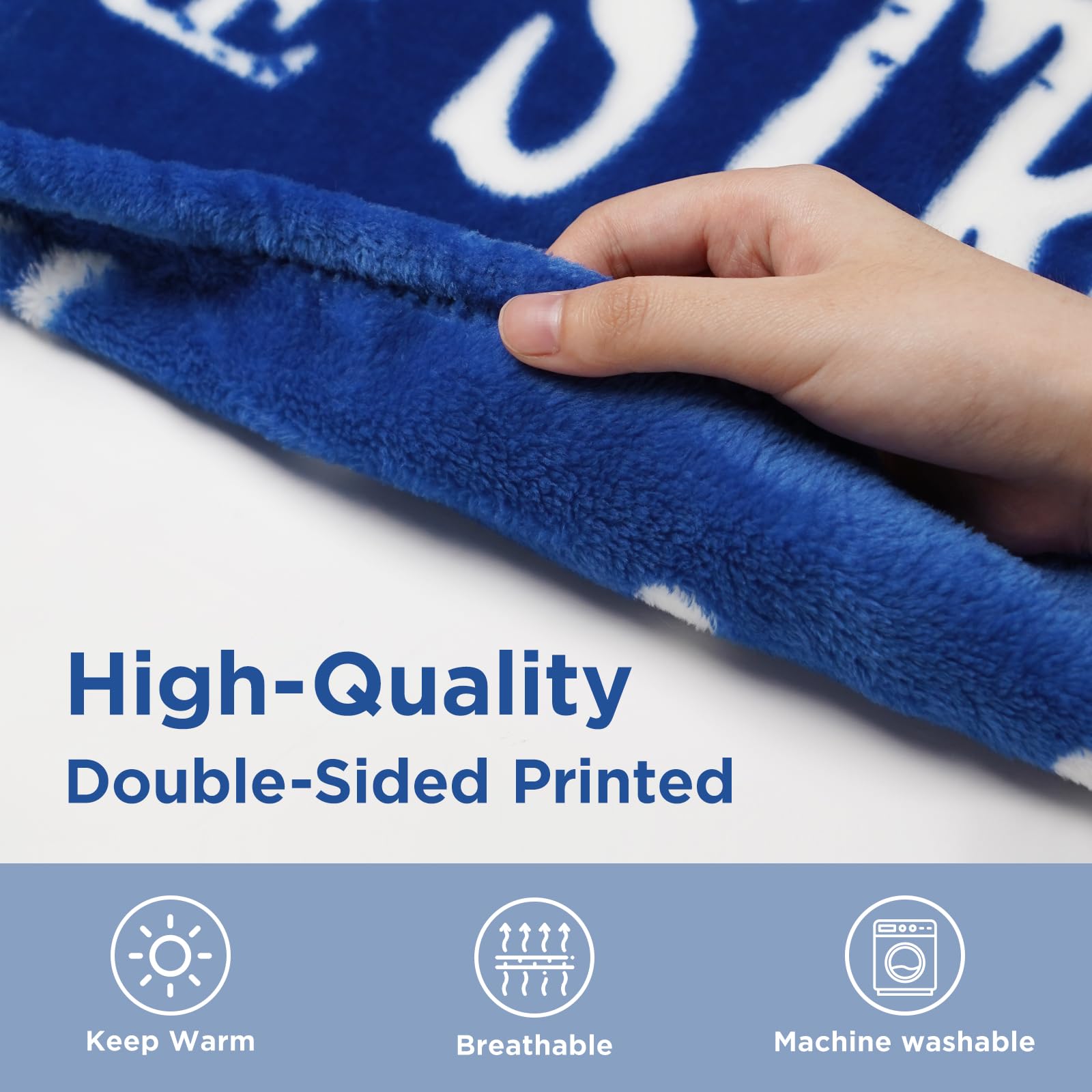 Soft & Cozy SteadStyle Blanket - Best Get Well Gift for Women & Men, 60'' x 50'' Inspirational Blanket for Recovery After Surgery, Perfect Thinking of You Present for Mom, Friend, Sister or Coworker - Ideal for Comfort at Home, Hospital Stay or Relaxing on the Couch