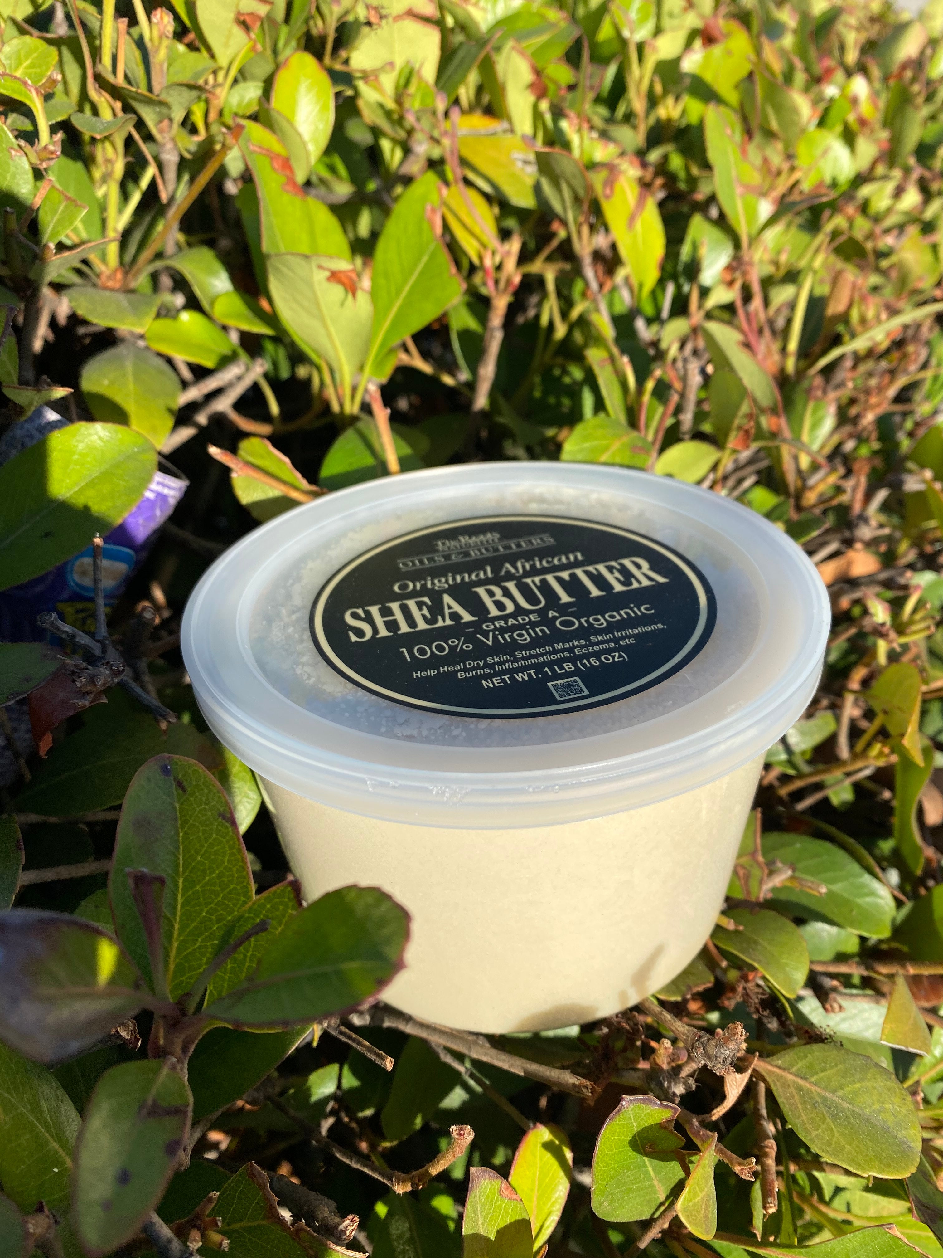 100% Pure Natural African Shea Butter - 16oz (1LB) for Skin & Hair Care - Deep Moisturizing for Dry Skin, Eczema & Natural Hair Treatment - Unrefined Raw Shea Butter for DIY Beauty Products & Massage
