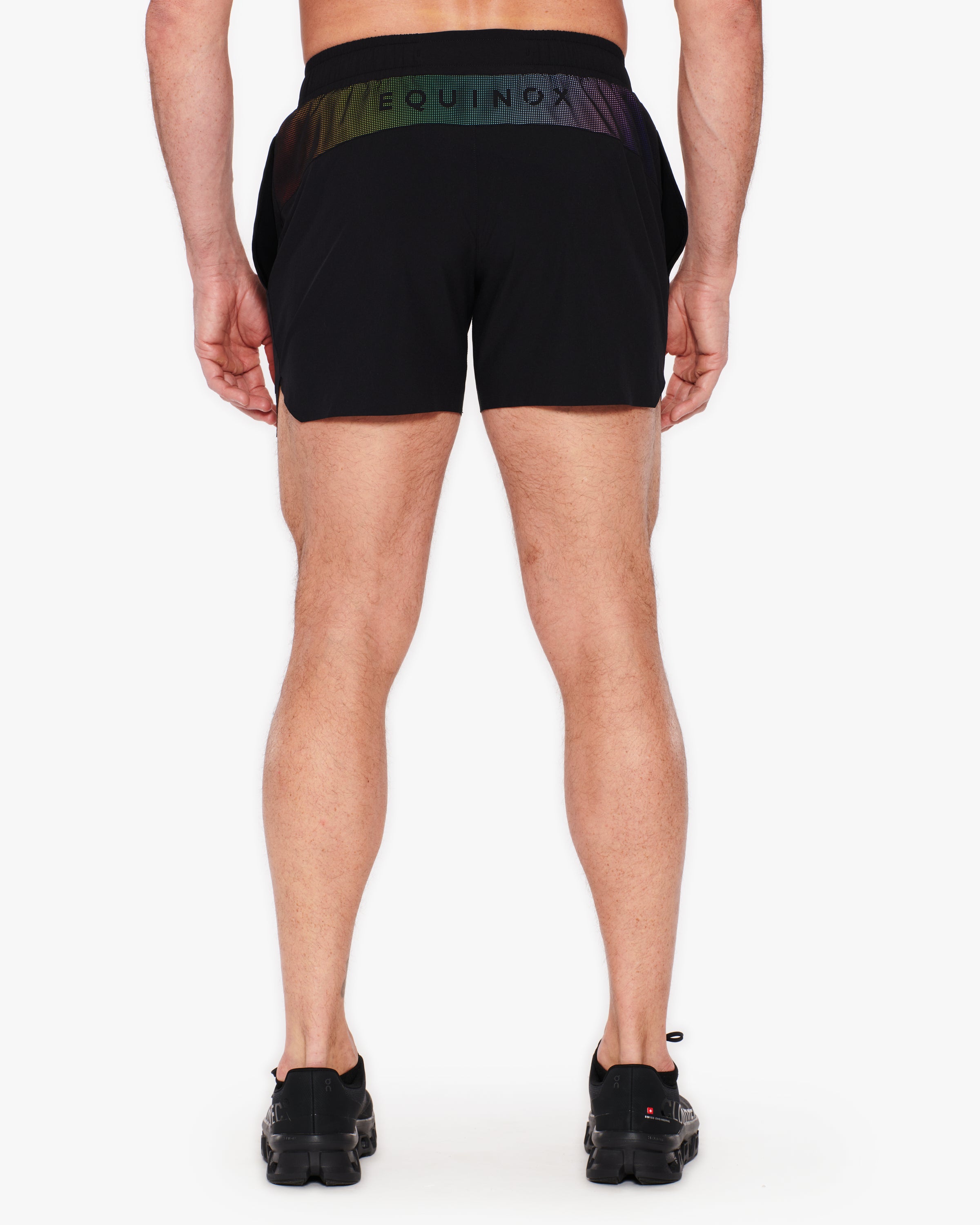 Equinox Pride Short 4 - Unlined Running Shorts for Men | Lightweight Athletic Workout Shorts | Perfect for Gym, Jogging & Outdoor Activities
