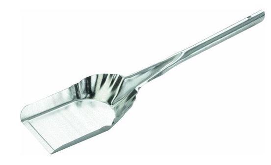Premium Ash Shovel - Heavy Duty Metal Fireplace & Fire Pit Ash Scoop - Perfect for Camping, BBQ, and Wood Stove Cleanup