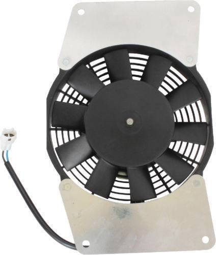 RAREELECTRICAL New Cooling Fan Motor Compatible with Yamaha ATV Grizzly 700 & Hunter YFM700RH (2007-2008) - RFM0020, 70-1027, 463746, 3B4-12405-00-00 - Perfect for Off-Roading & Outdoor Adventures