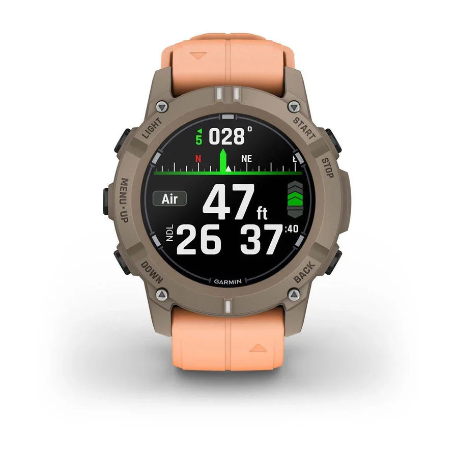 Garmin Descent G2 - Premium Dive Computer for Scuba Diving & Freediving | Underwater Navigation, Air Integration & Smart Notifications | Perfect for Professional Divers & Water Sports Enthusiasts