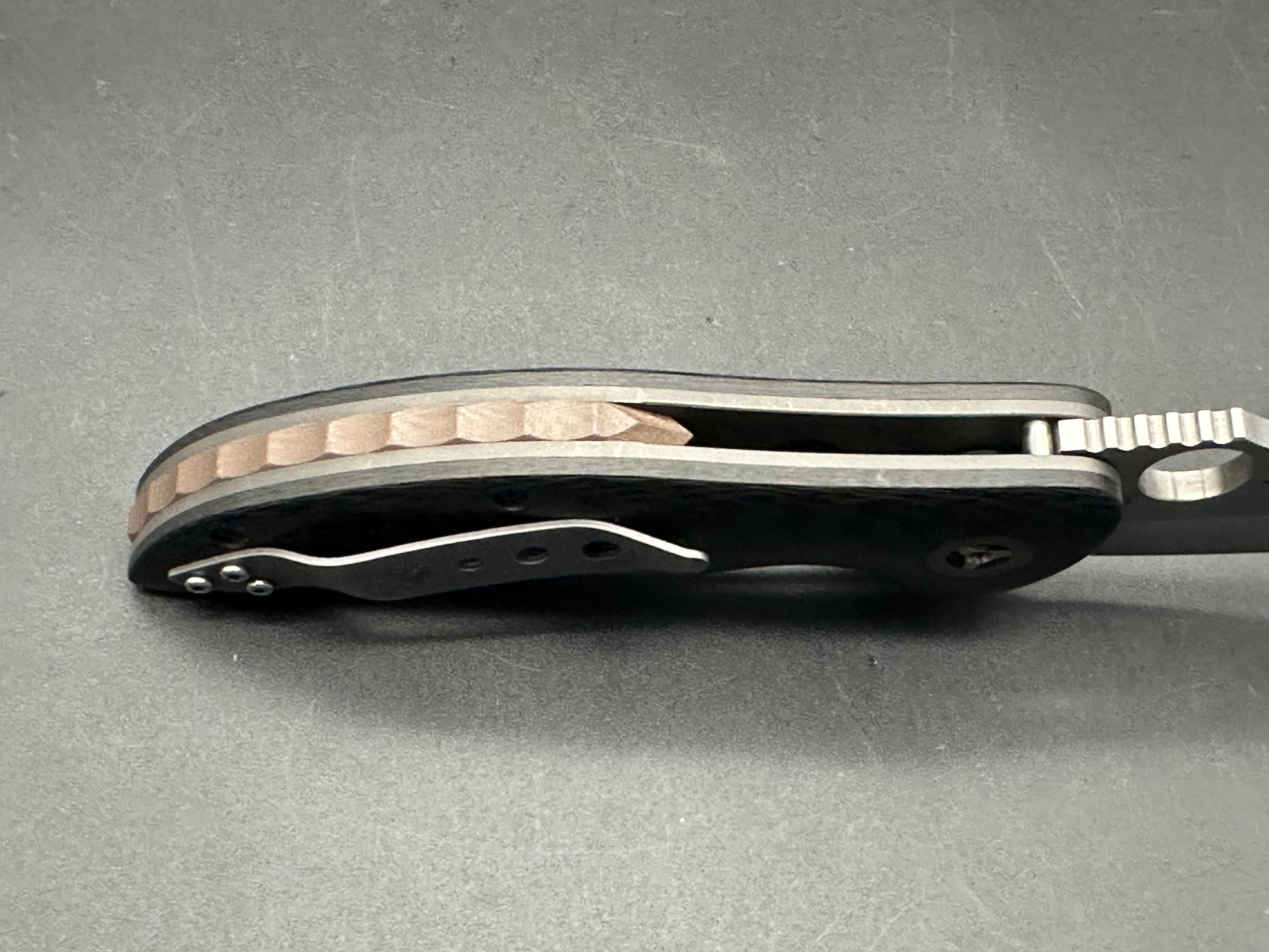Spyderco Magnitude Folding Knife - Rare Peter Carey Flipper C212CFP, CPM S30V Steel Blade with Carbon Fiber Handle | EDC, Outdoor, Camping & Survival Gear