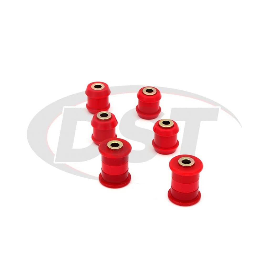 Energy Suspension Control Arm Bushing Set Front Red 16.3103R for Honda Civic 1988-1991 | Performance Suspension Upgrade for Smoother Ride & Better Handling