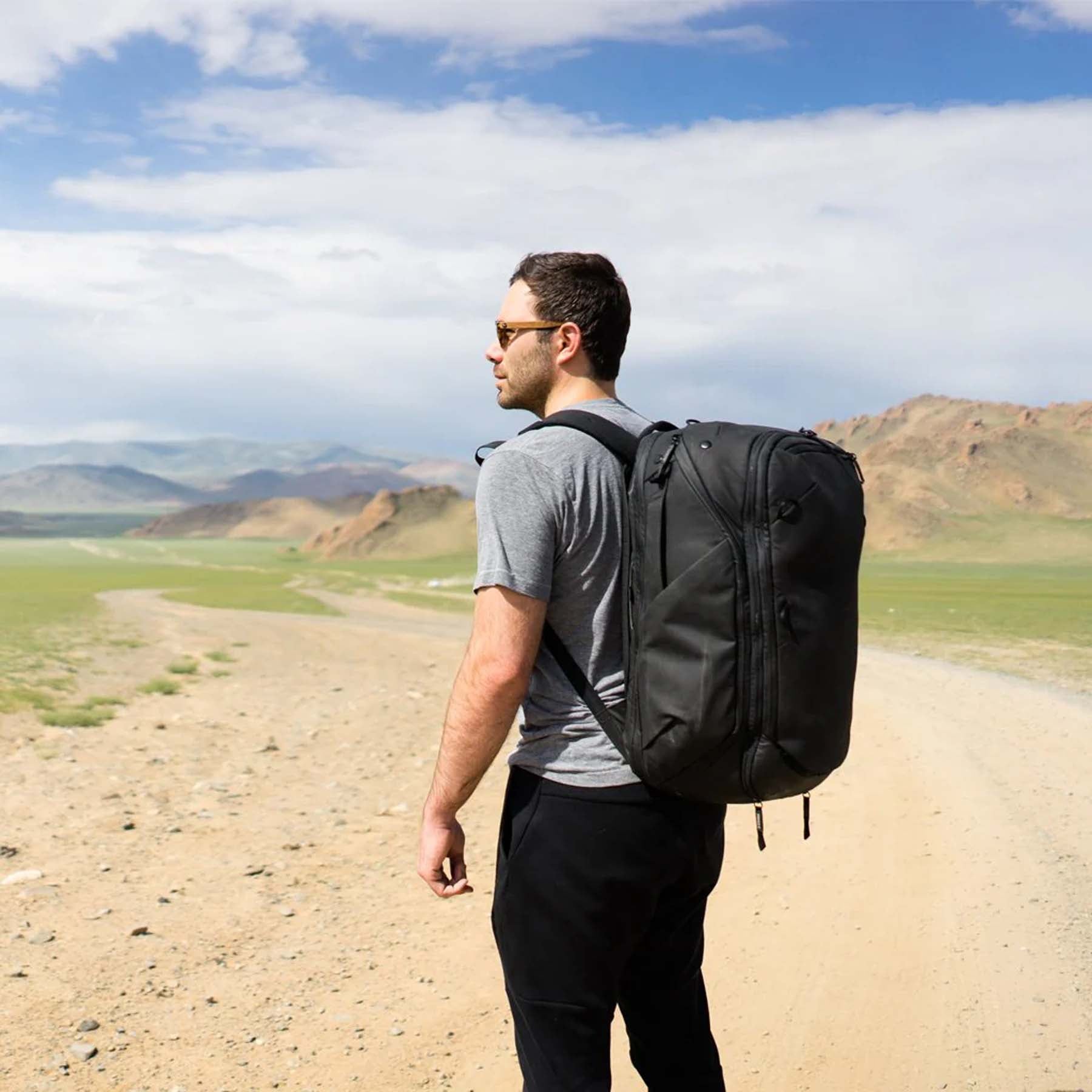 Peak Design 45L Travel Backpack - Durable Carry-On Backpack for Photography Gear & Adventure Travel | Perfect for Hiking, Camping & Airplane Carry-On Luggage