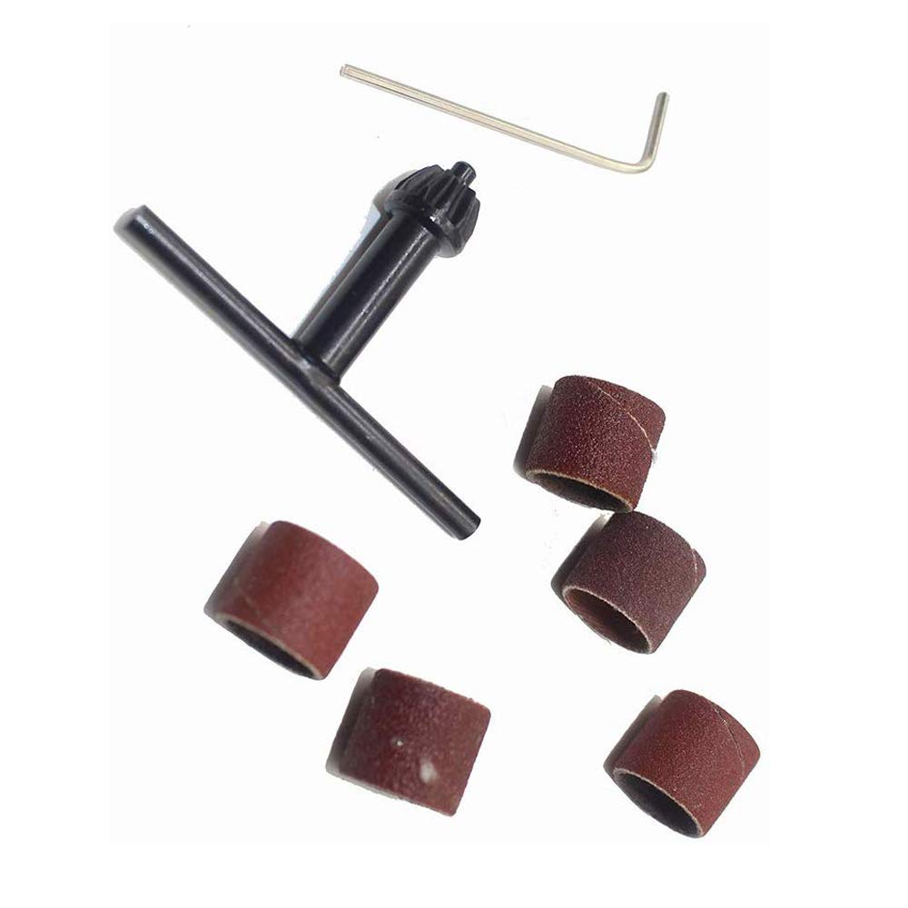 Professional DIY Vegetable Tanned Leather Edge Grinder - Electric Leather Polishing & Burnishing Machine with Power Plug - Perfect for Leather Crafting, Shoe Repair & Handmade Accessories Making
