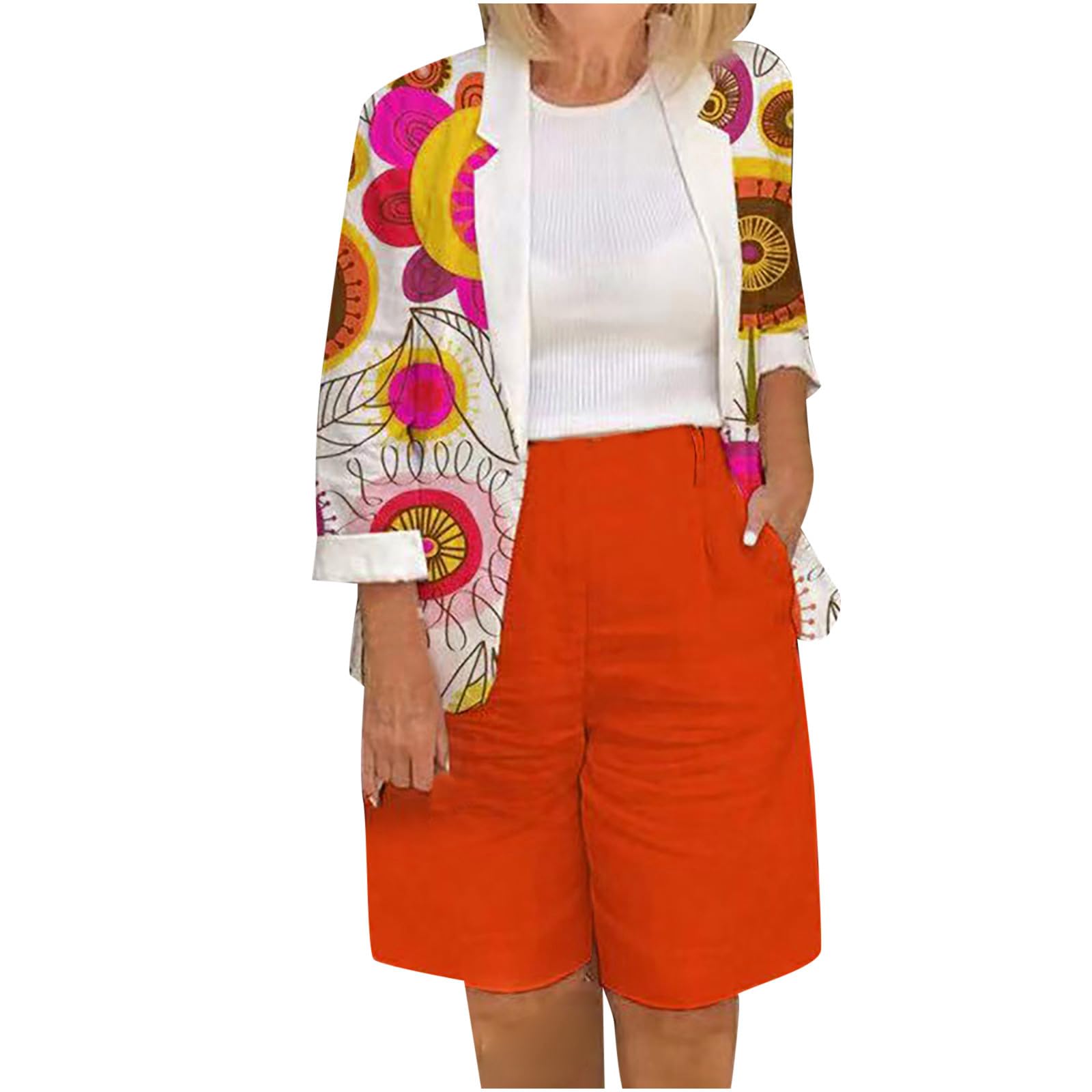 Women's Lounge & Workout Sets | Men's & Women's Pajama Sets | Soft & Comfortable Loungewear for Home & Gym | Orange