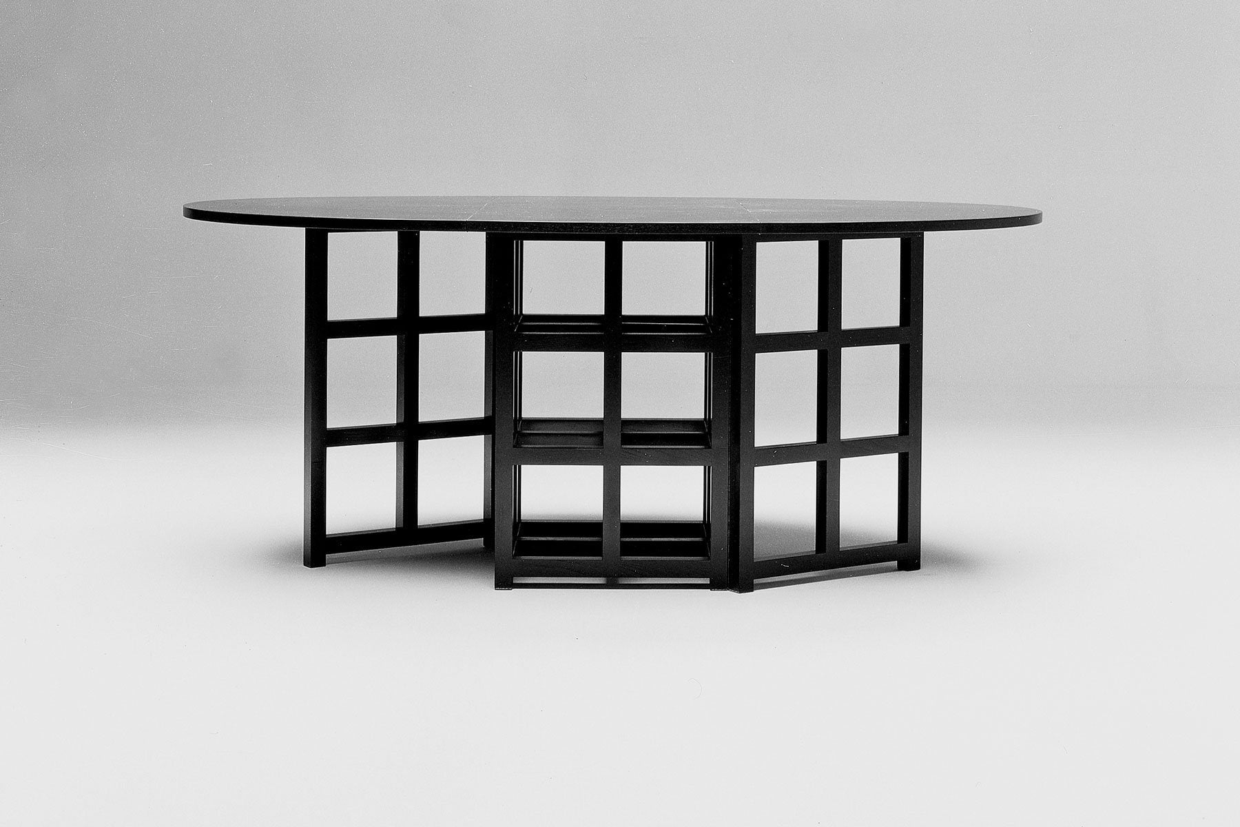 Charles Rennie Mackintosh Style Gate Leg Folding Table - Vintage Inspired Drop Leaf Dining Table for Small Spaces - Perfect for Apartments, Breakfast Nooks & Tea Rooms