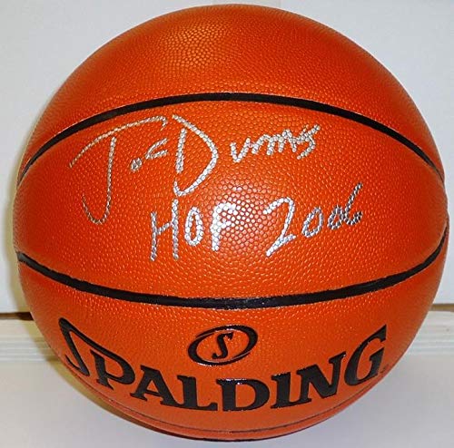 Joe Dumars Autographed Basketball HOF 2006 - Signed NBA Memorabilia for Collectors & Fans