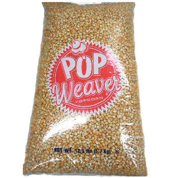 Organic Raw Popcorn Kernels - 12.5 lb Bulk Bag | Non-GMO, Gluten-Free | Perfect for Movie Nights, Snacking & Healthy Recipes