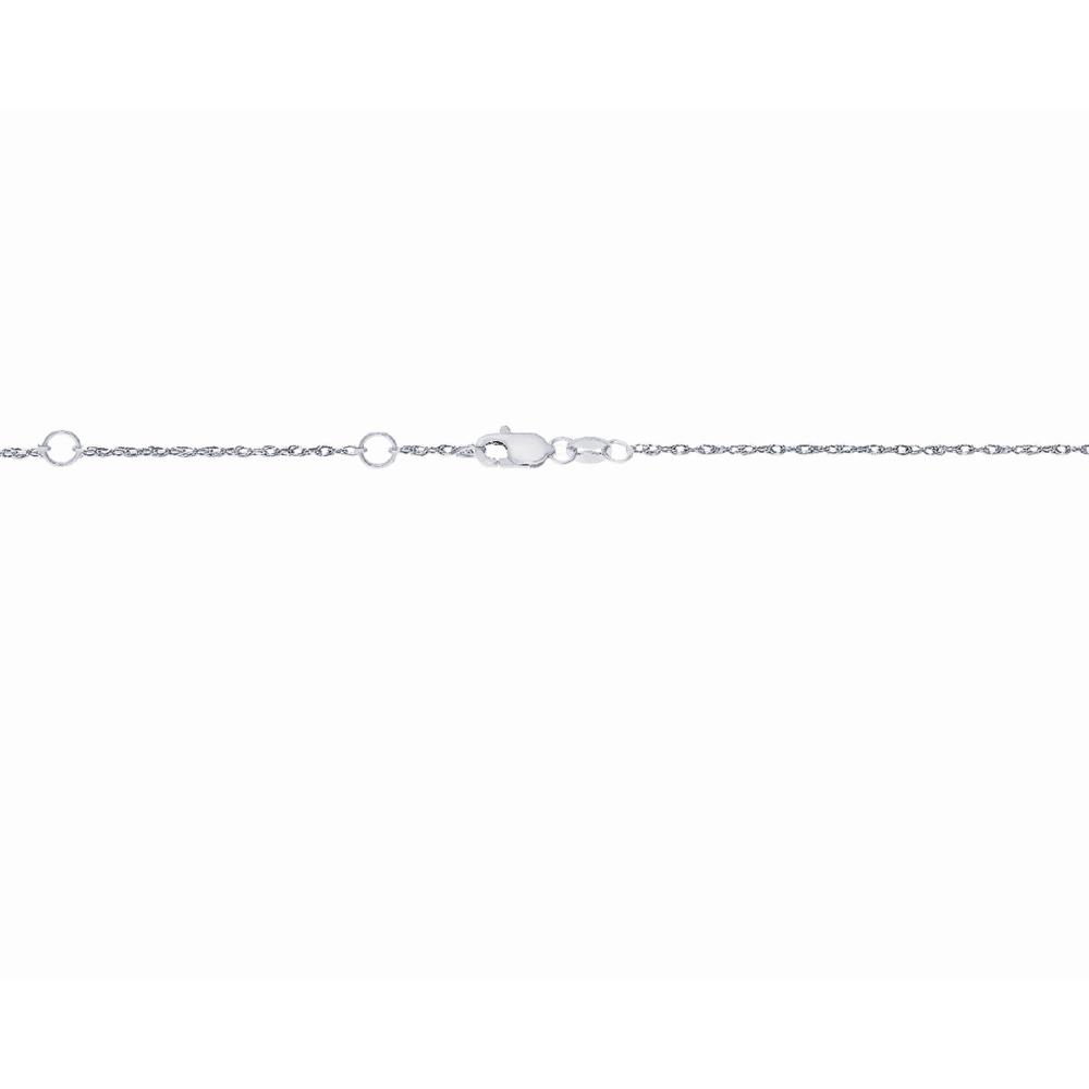14K Gold 0.5mm Double Extendable Rope Chain Necklace for Women - Adjustable Length 16-18 Inch, Dainty Layering Jewelry for Everyday Wear & Special Occasions