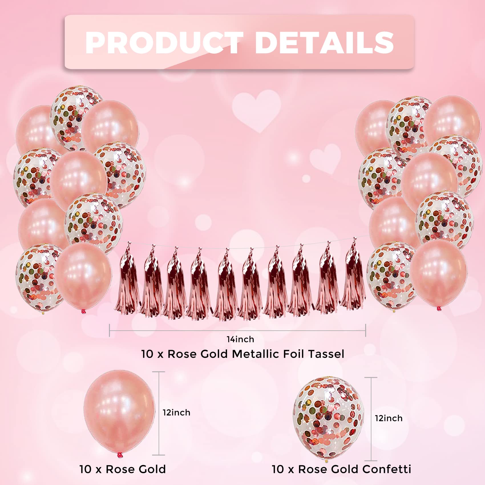 Farewell Party Decorations Set - Goodbye Banner, Balloons & Bon Voyage Decor for Coworkers | We'll Miss You Party Supplies | Office Going Away Celebration & Retirement Sendoff Decorations