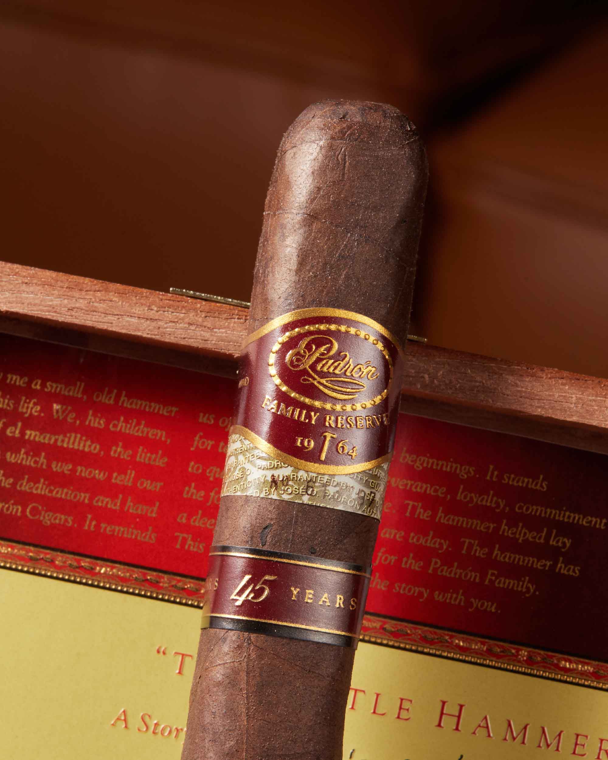 Padrón Family Reserve 45 Maduro Cigar - Premium Handmade Nicaraguan Cigar for Special Occasions & Celebrations