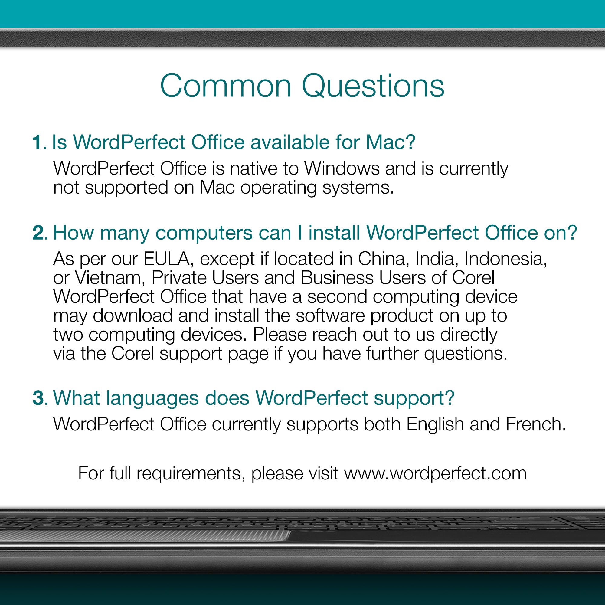Corel WordPerfect Office Home & Student 2021 - Word Processor, Spreadsheet & Presentation Software Suite [PC Download] - Perfect for Students, Home Office & School Projects