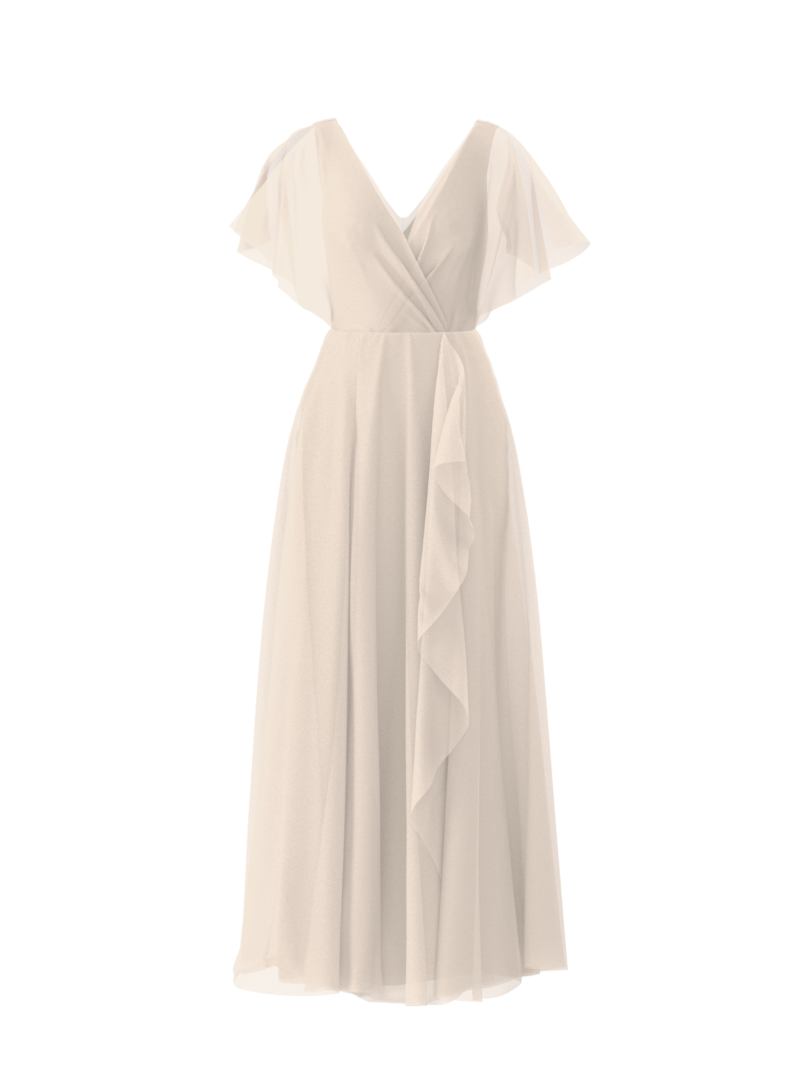 Ava Bodice & Jaycie Skirt Set in Cream - Elegant Women's Two-Piece Outfit for Weddings, Parties & Special Occasions