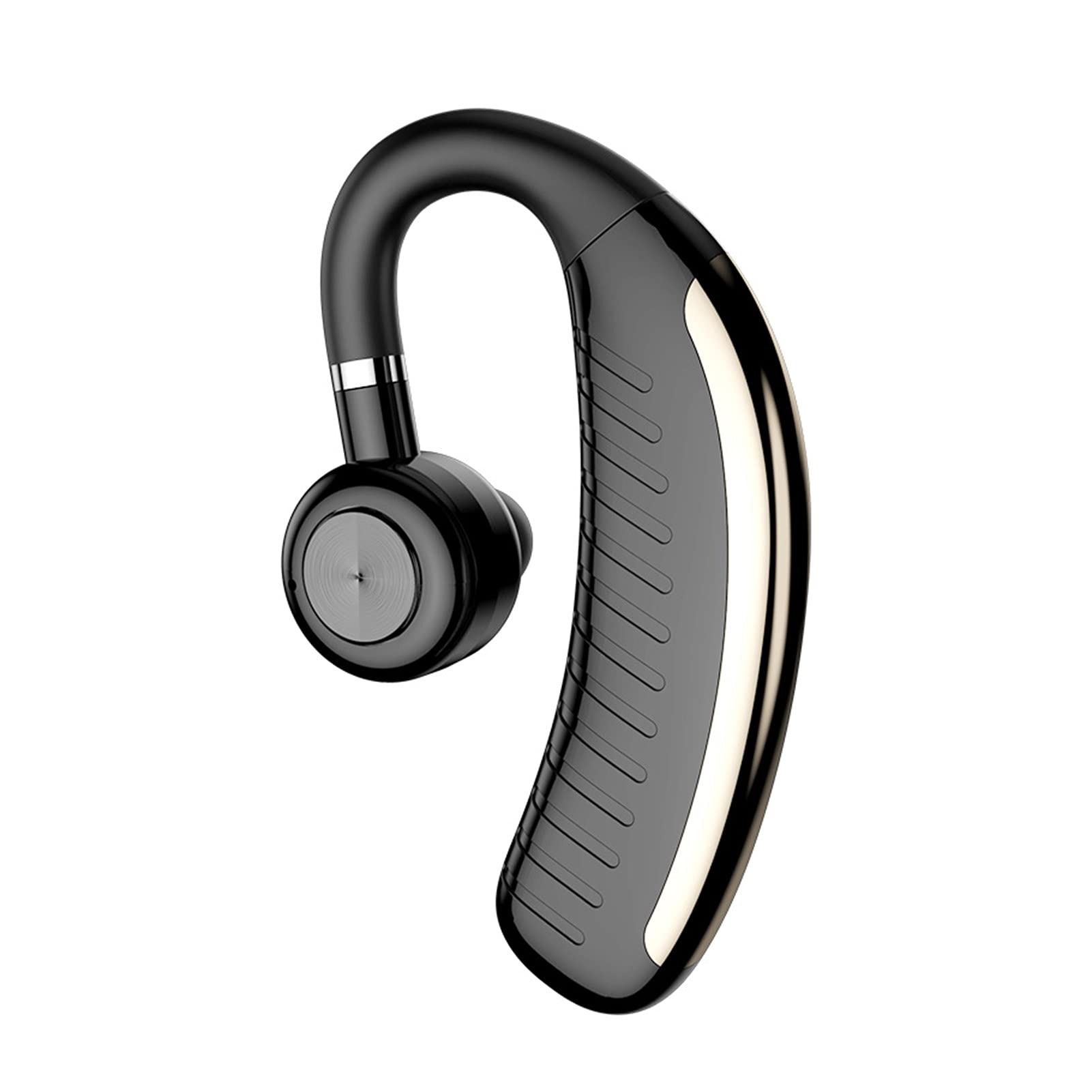 Premium Bluetooth Earpiece Wireless Headset - Rotatable Noise Cancelling In-Ear Earbuds with Long Battery Life for Crystal Clear Calls | Perfect for Truck Drivers, Office Work & Mobile Professionals (Black)