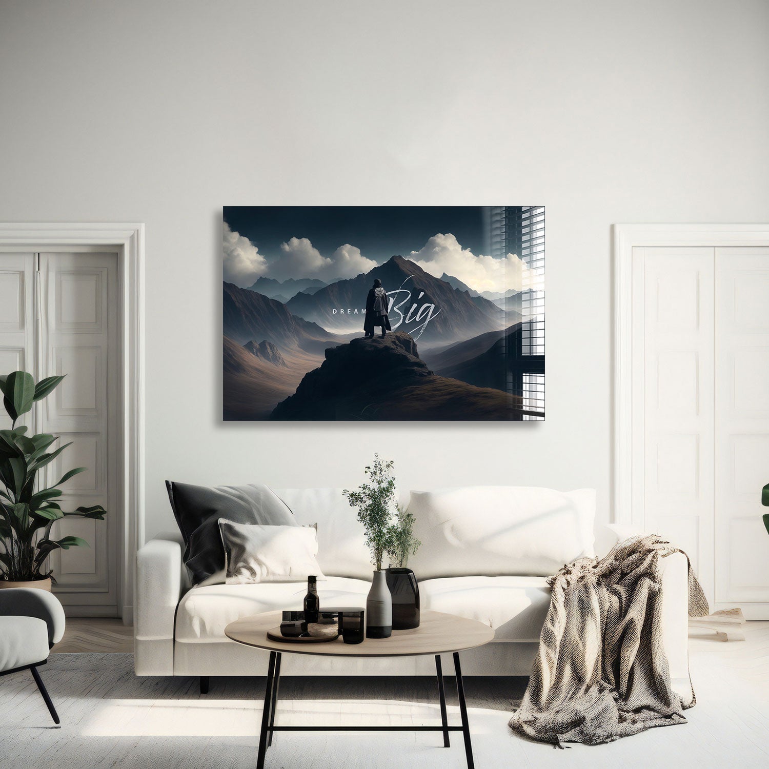 Dream Big - Inspirational Wall Art & Motivational Decor for Home, Office & Gifts - Perfect for Bedrooms, Living Rooms & Workspaces
