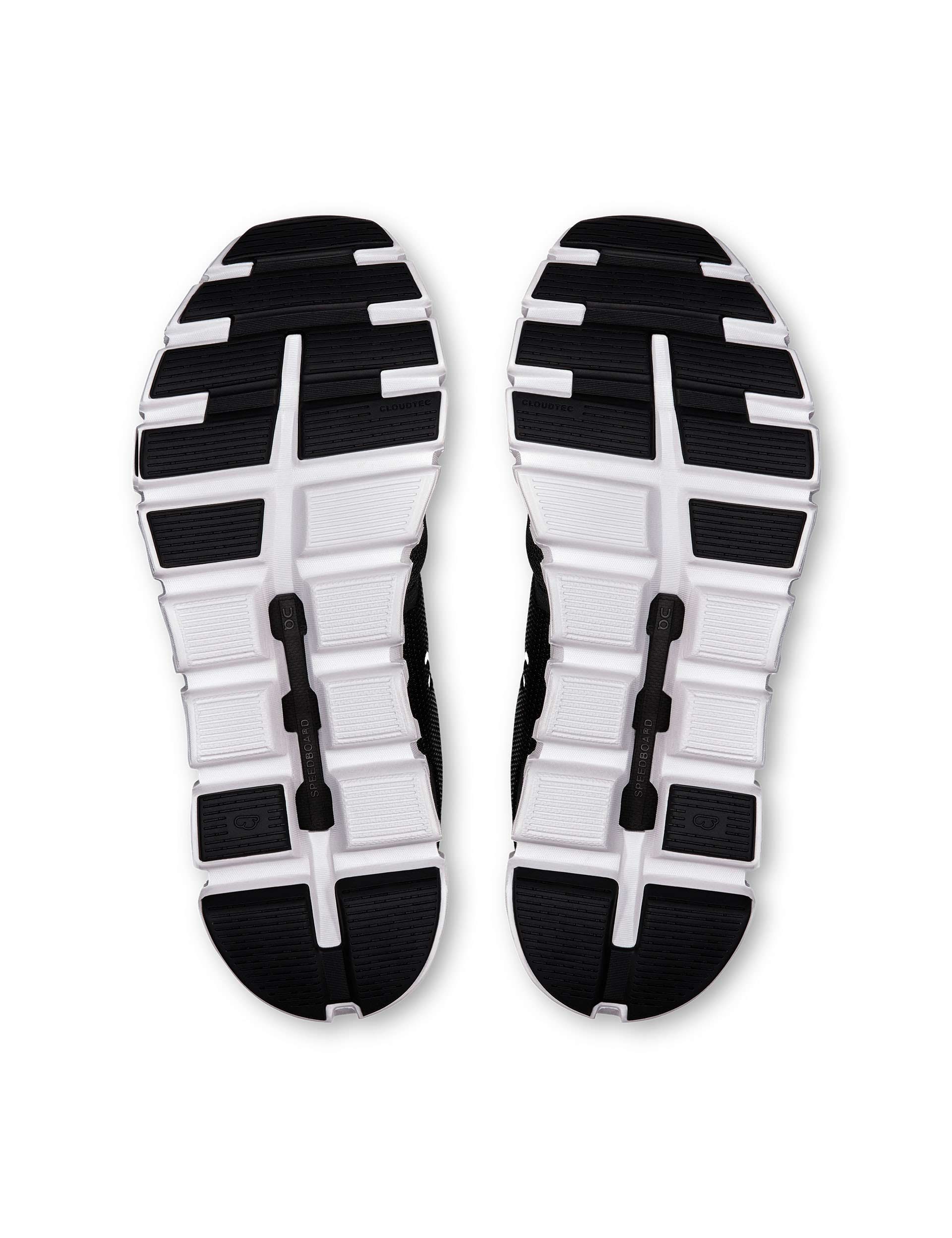 Cloud 6 Running Shoes - Black/White - Lightweight Cushioned Sneakers for Men & Women - Perfect for Jogging, Gym Workouts & Everyday Wear