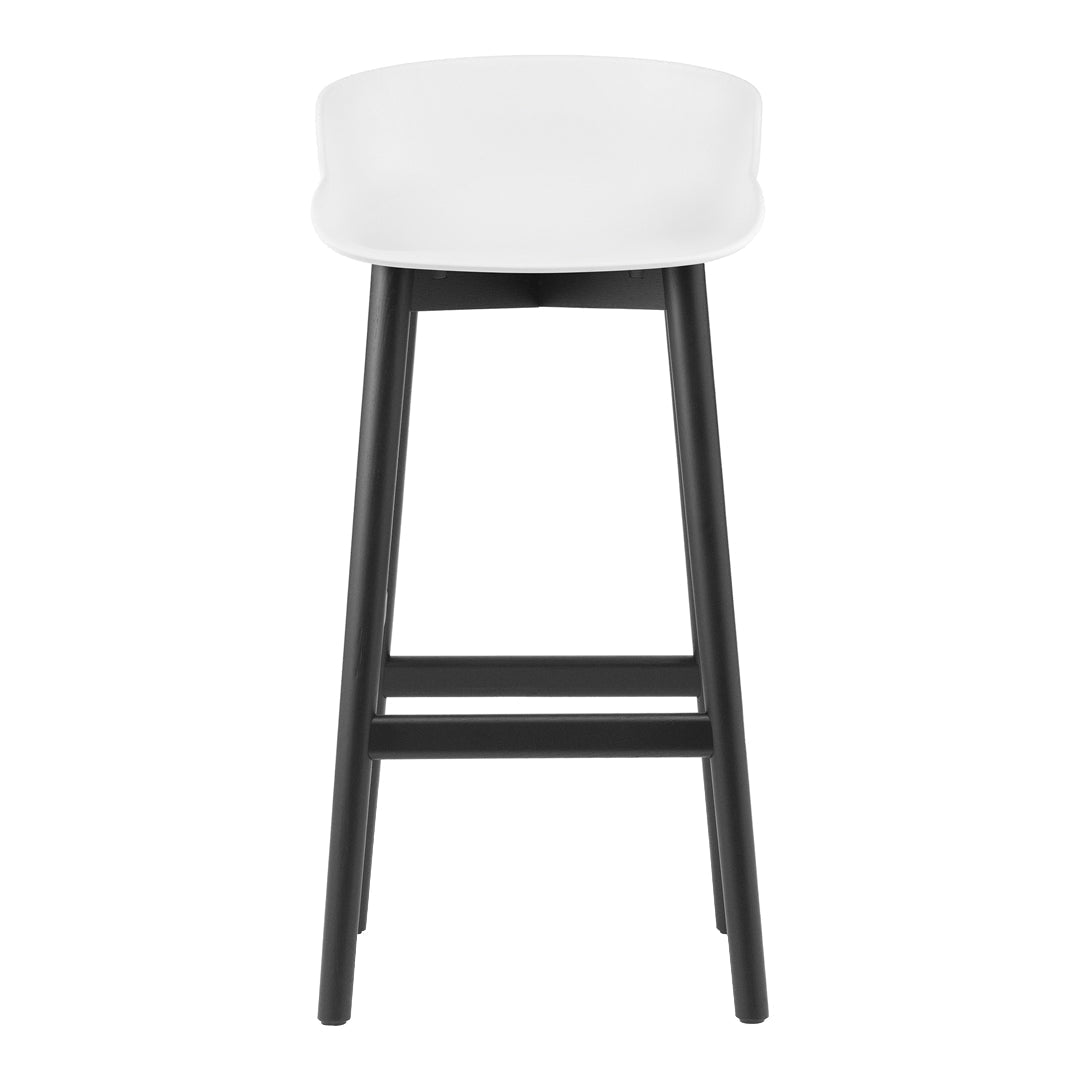 Premium Hyg Bar Stool with Solid Wood Base - Modern Kitchen & Dining Counter Height Stool for Home, Bar, Cafe & Restaurant Use