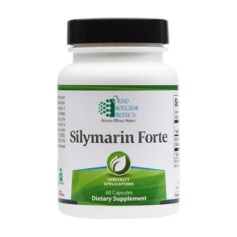 Orthomolecular Products Silymarin Forte - Premium Milk Thistle Extract for Liver Support & Detox - Ideal for Daily Wellness & Liver Health Maintenance