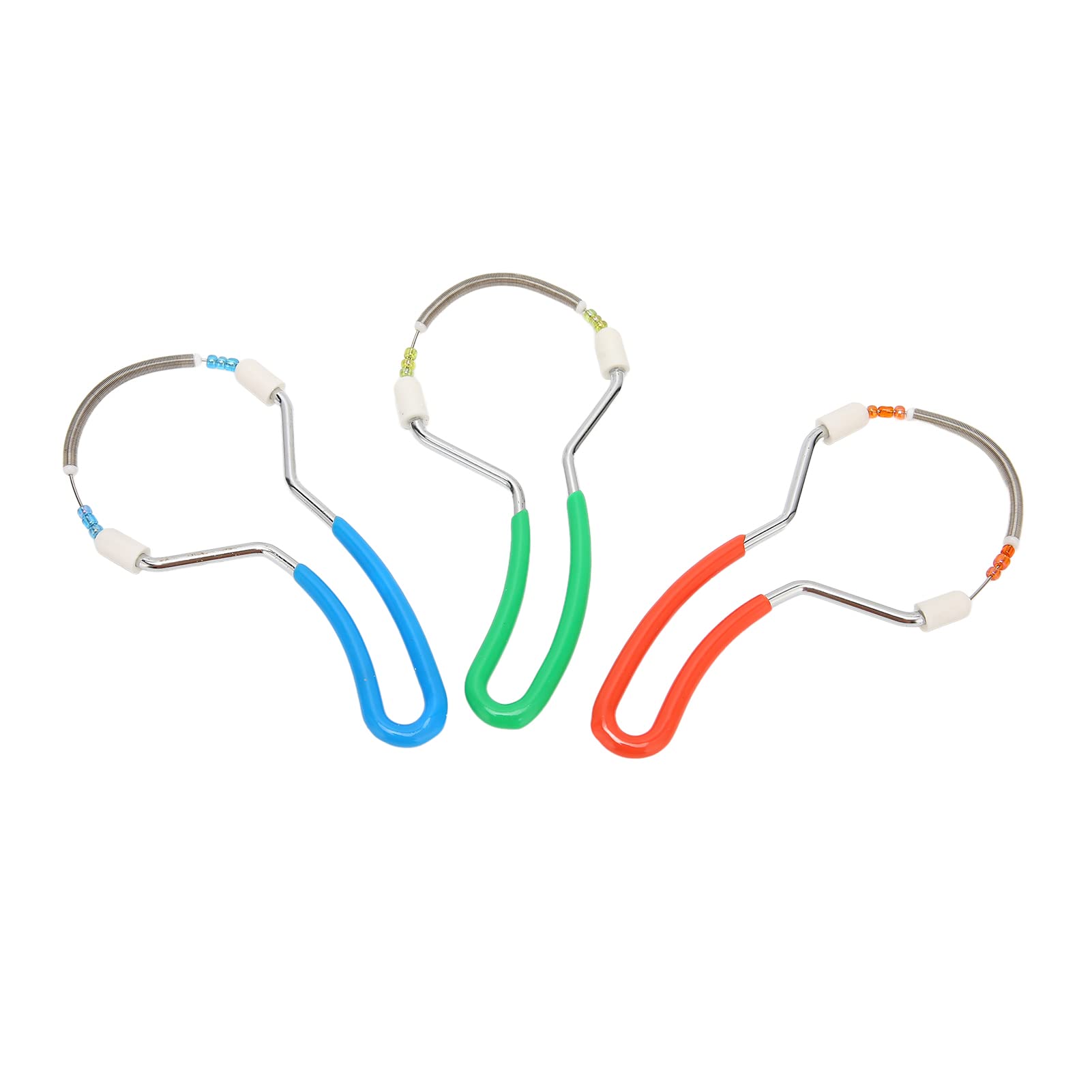 3-Pack Spring Facial Hair Remover for Women - Painless Upper Lip & Face Hair Removal Tool | At-Home Threading Epilator for Smooth Skin - Perfect for Eyebrow Shaping & Facial Hair Maintenance