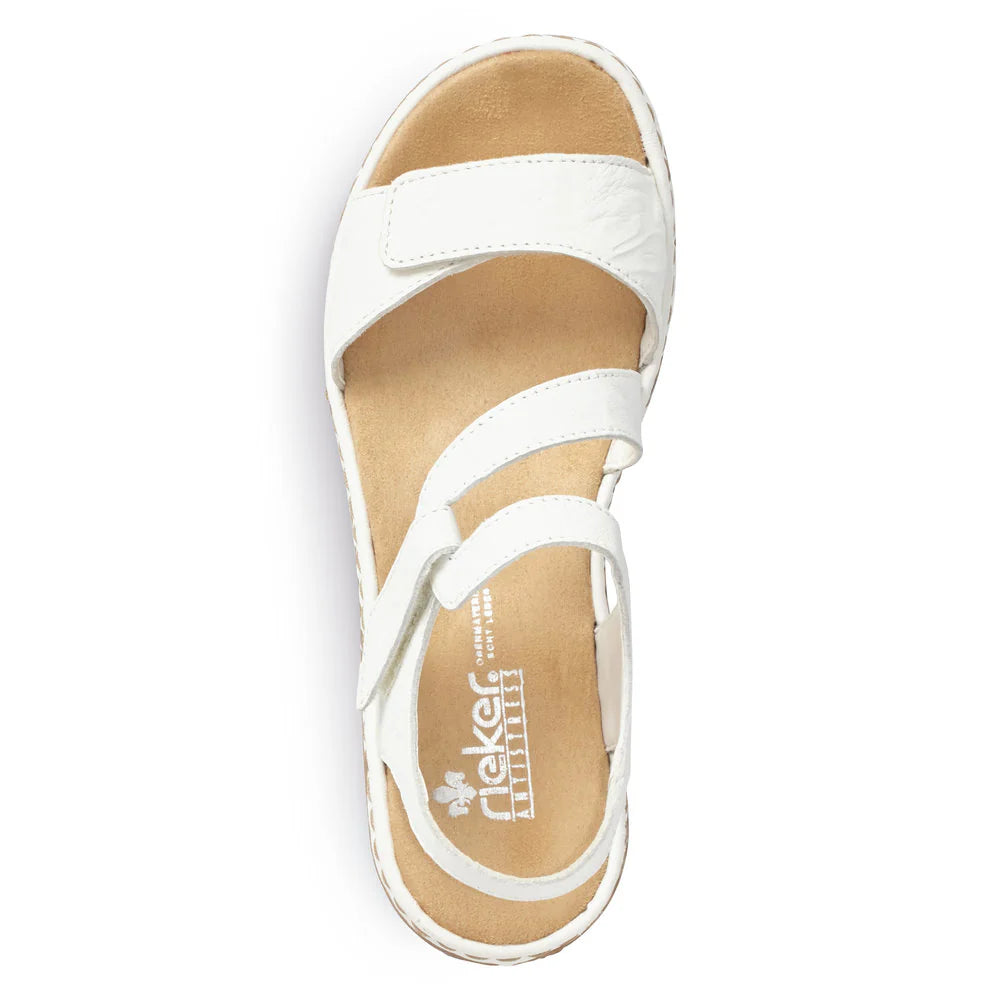 Rieker 659C7 Whitesnake Women's Comfortable Casual Shoes for Walking, Work & Everyday Wear