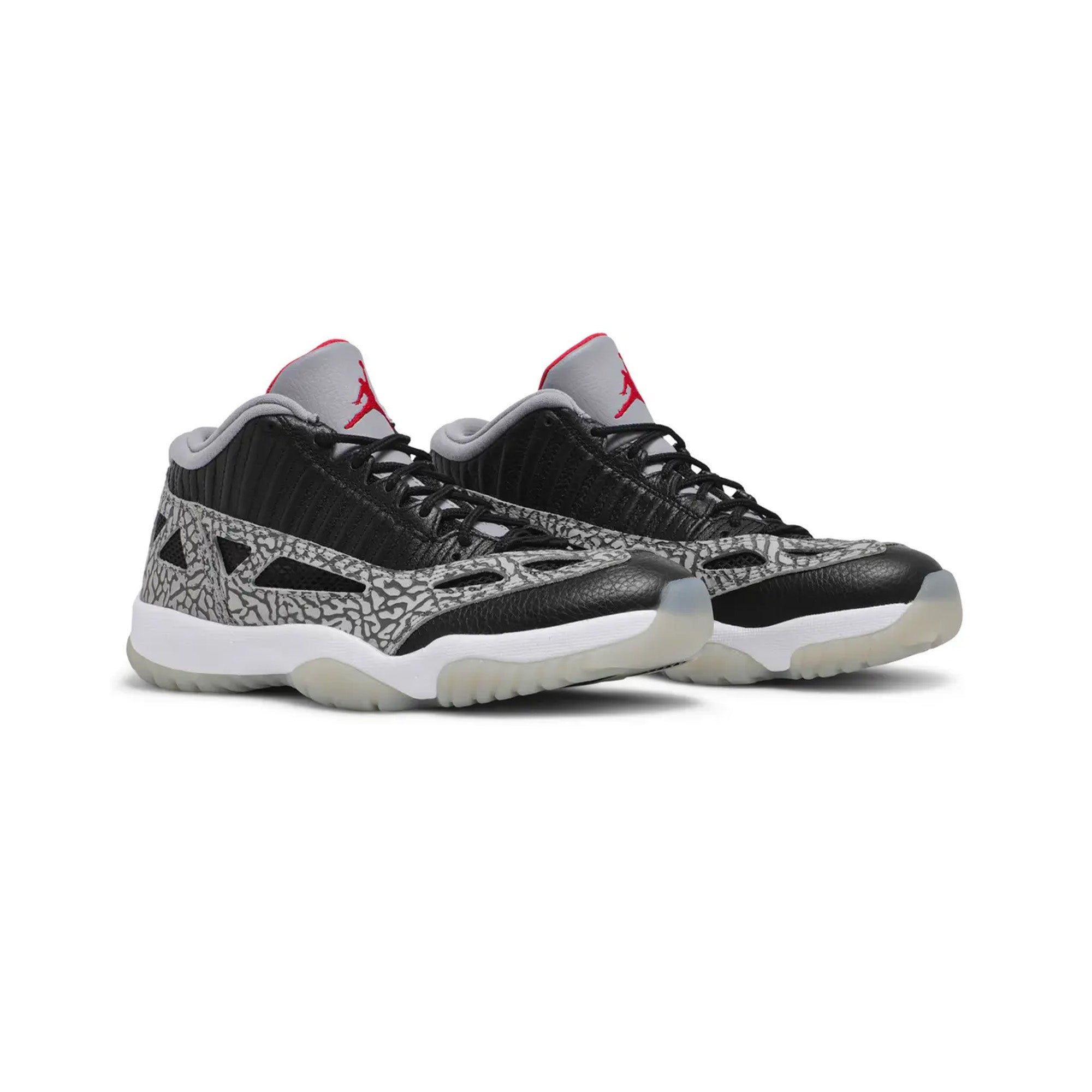 Air Jordan 11 Low IE 'Black Cement' Men's Basketball Shoes 2020 Retro Edition - Perfect for Streetwear, Casual Outfits & Sneaker Collectors