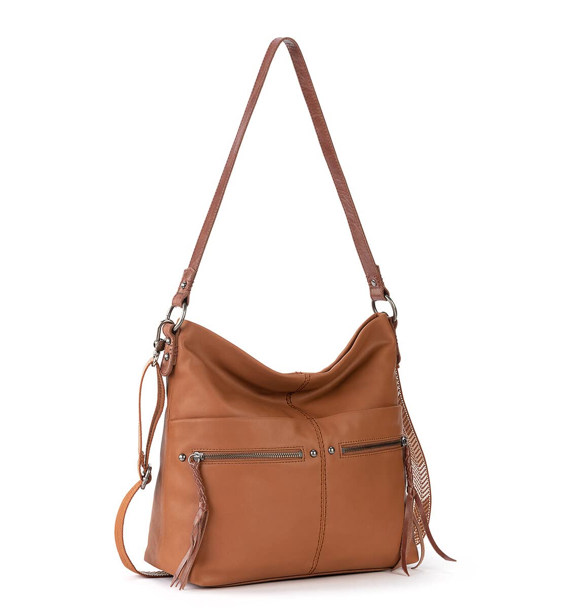 The Sak Ashland Genuine Leather Bucket Bag for Women - Stylish & Durable Handbag for Work, Travel & Everyday Use