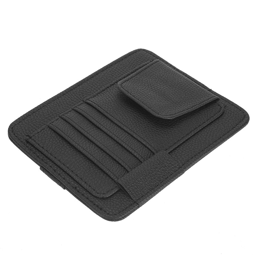 Multi-Purpose Car Visor Organizer - Durable Sun Visor Storage Pouch for Cards, Bills & Small Items | Perfect for Road Trips, Commuting & Vehicle Organization