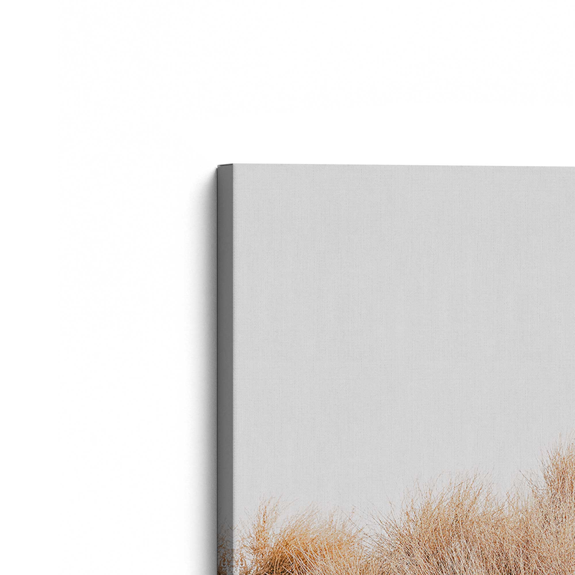 Golden Sandscape Large Canvas Print - Stunning Beach Wall Art for Living Room, Bedroom & Office Decor