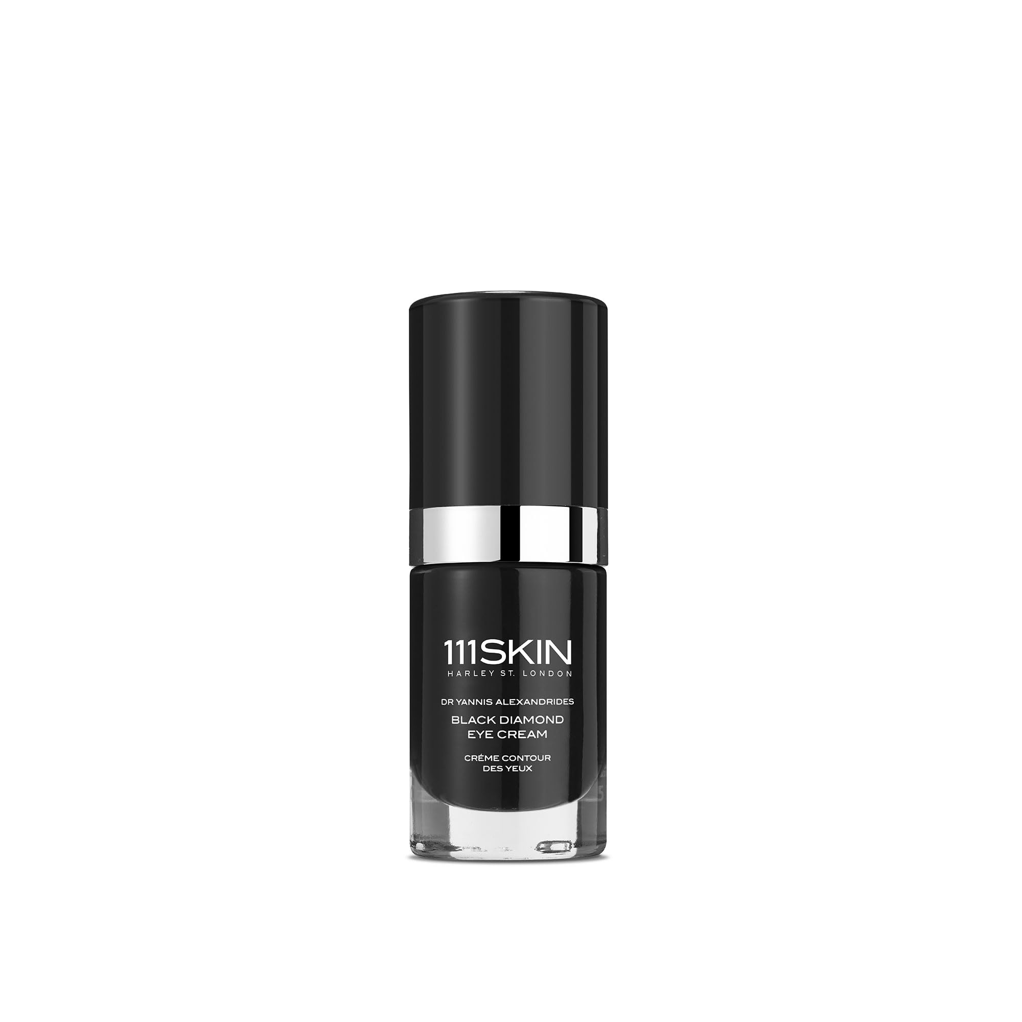111SKIN Black Diamond Eye Cream with Granactive Retinoid - Anti-Aging Treatment for Fine Lines & Dark Circles - Sensitive Skin Formula - 0.51 fl oz - Perfect for Nighttime Skincare Routine & Reducing Under-Eye Puffiness