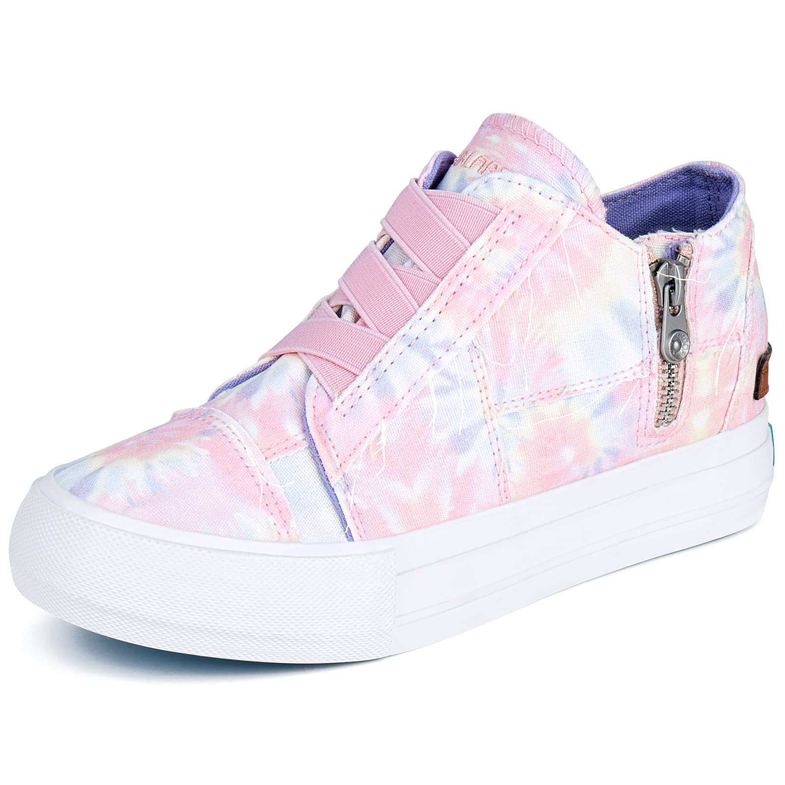 Women's Wedge Sneakers with Hidden Platform - Slip-On Casual Booties for Women | Comfortable Closed-Toe Shoes for Walking, Work & Everyday Wear
