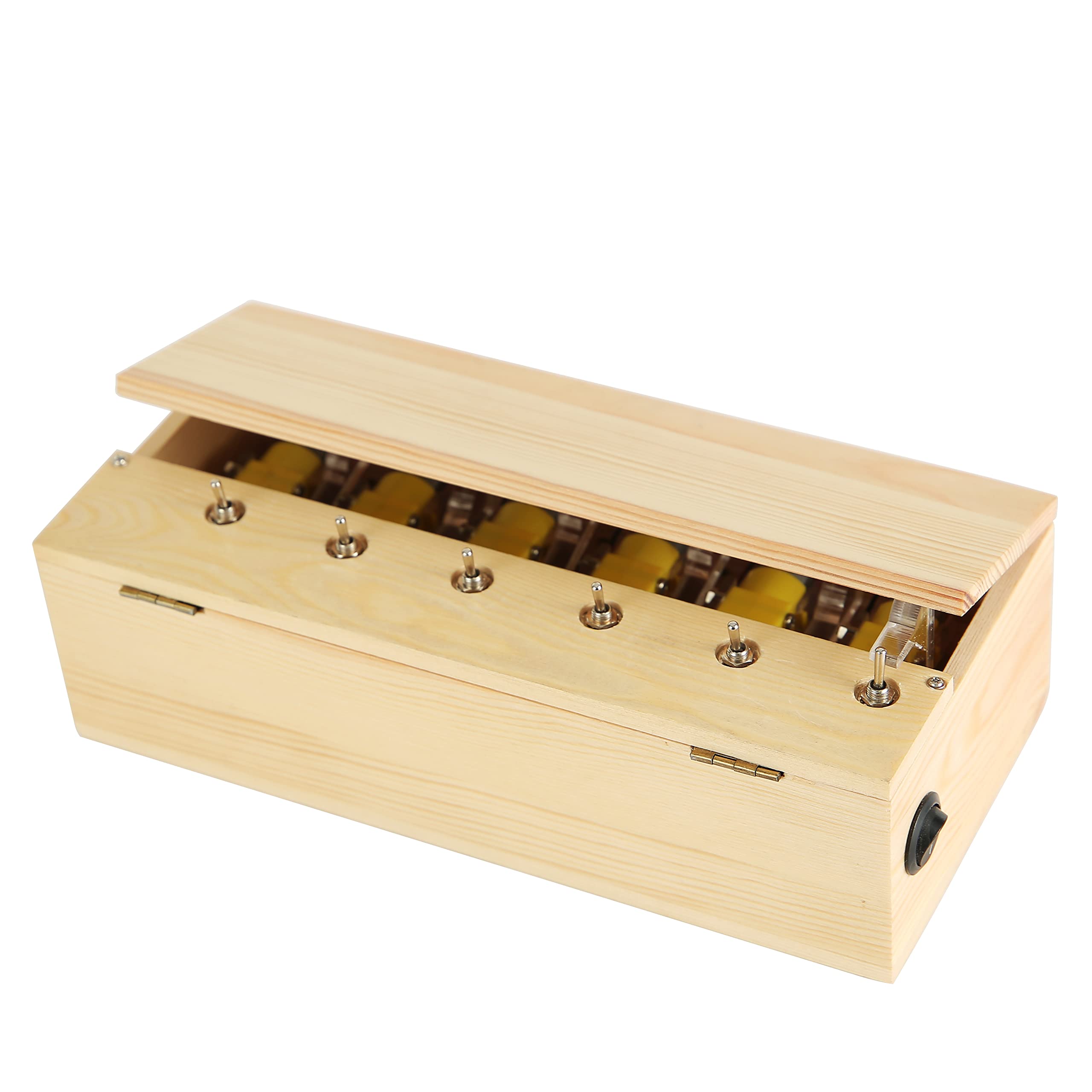 Funny Useless Box Wooden Toy - Creative Multiple Switches for Kids | Perfect Gift for Birthday, Party & Stress Relief