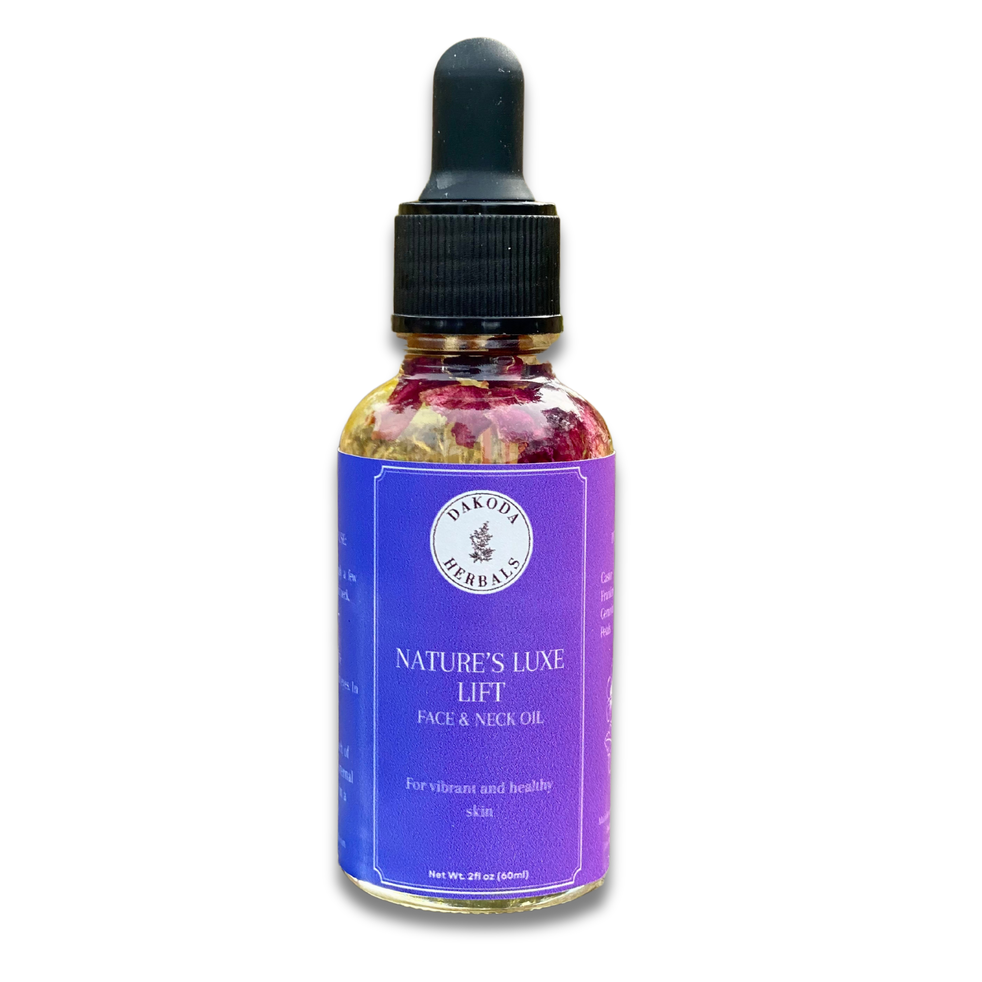 Nature's Luxe Lift – Botanical Face & Neck Serum for Anti-Aging & Hydration | Organic Skincare for Daily Glow & Youthful Skin