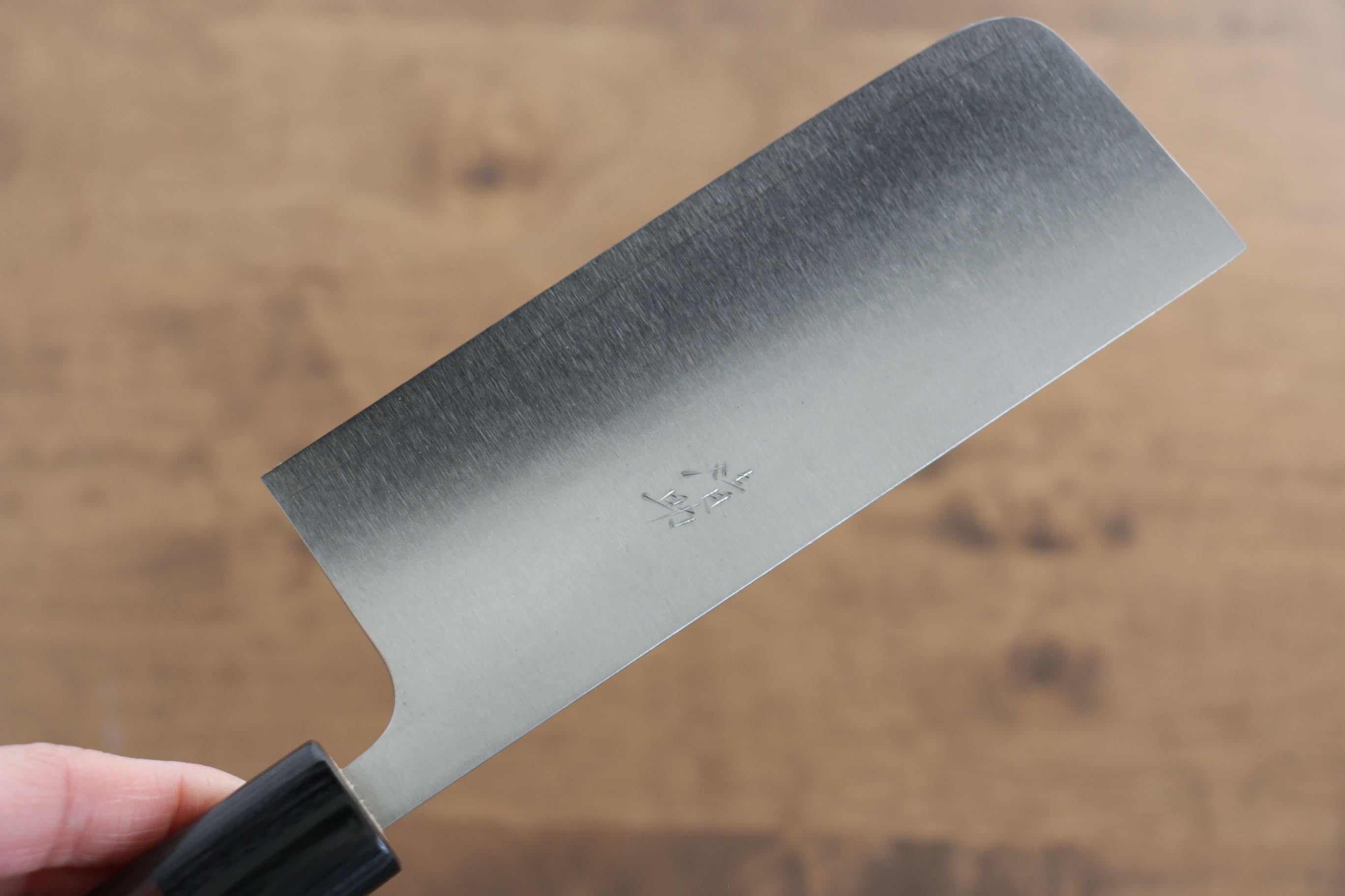 Premium Seisuke SG2 Nakiri Knife 135mm - Japanese Damascus Steel Blade with Shitan Wood Handle - Perfect for Slicing Vegetables, Herbs & Sushi Prep