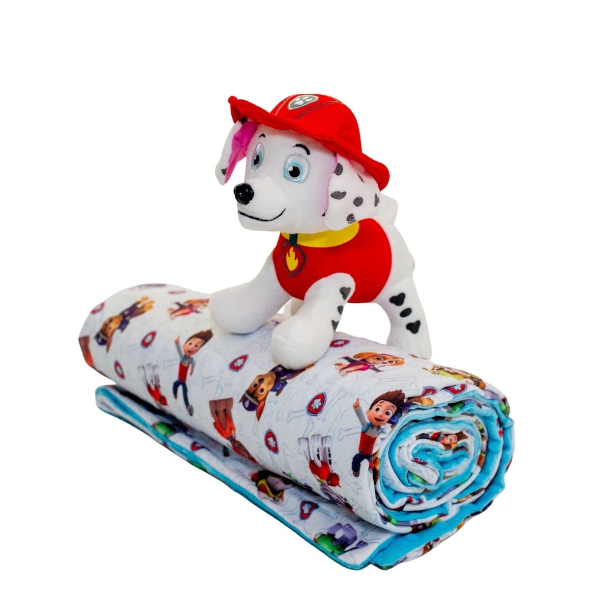 Soft Minky Blanket and Plush Toy Set for Toddlers - 50