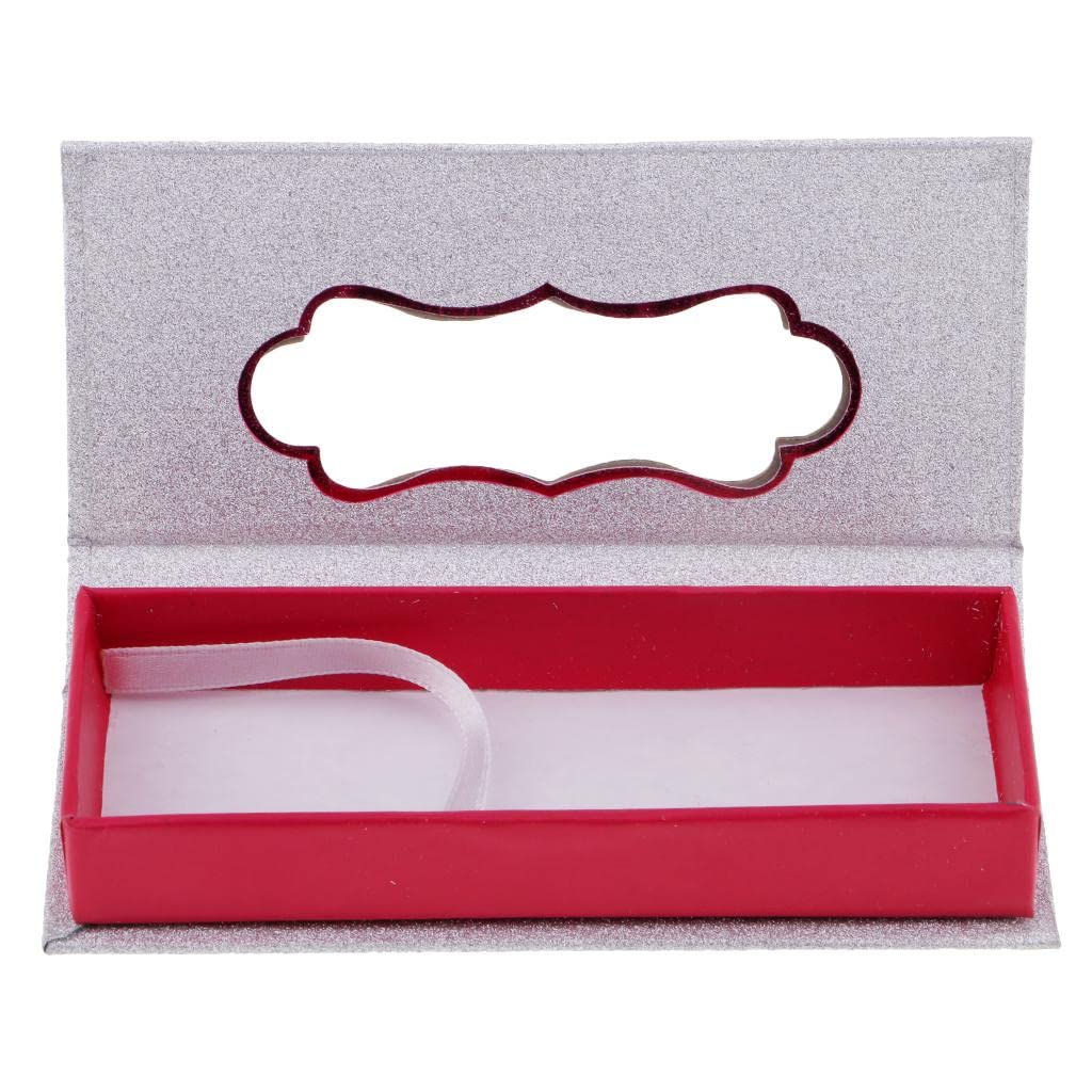 Magnetic False Eyelashes Storage Case - White Lash Box Organizer for Eyelash Extensions & Makeup Accessories | Perfect for Travel, Salon & Home Use