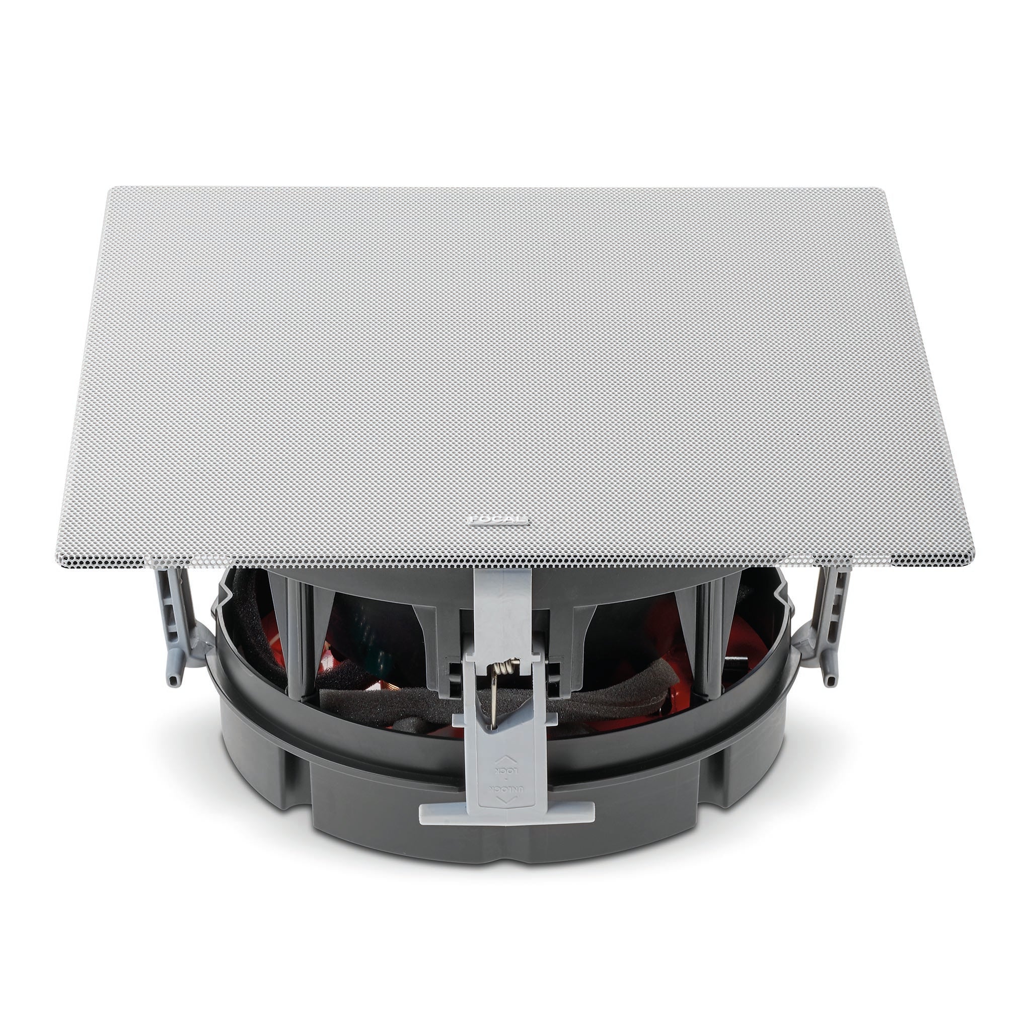 Focal 1000 ICA6 In-Wall/In-Ceiling Speaker - High Performance Home Audio System for Living Room, Bedroom & Home Theater Installation (Single Unit)