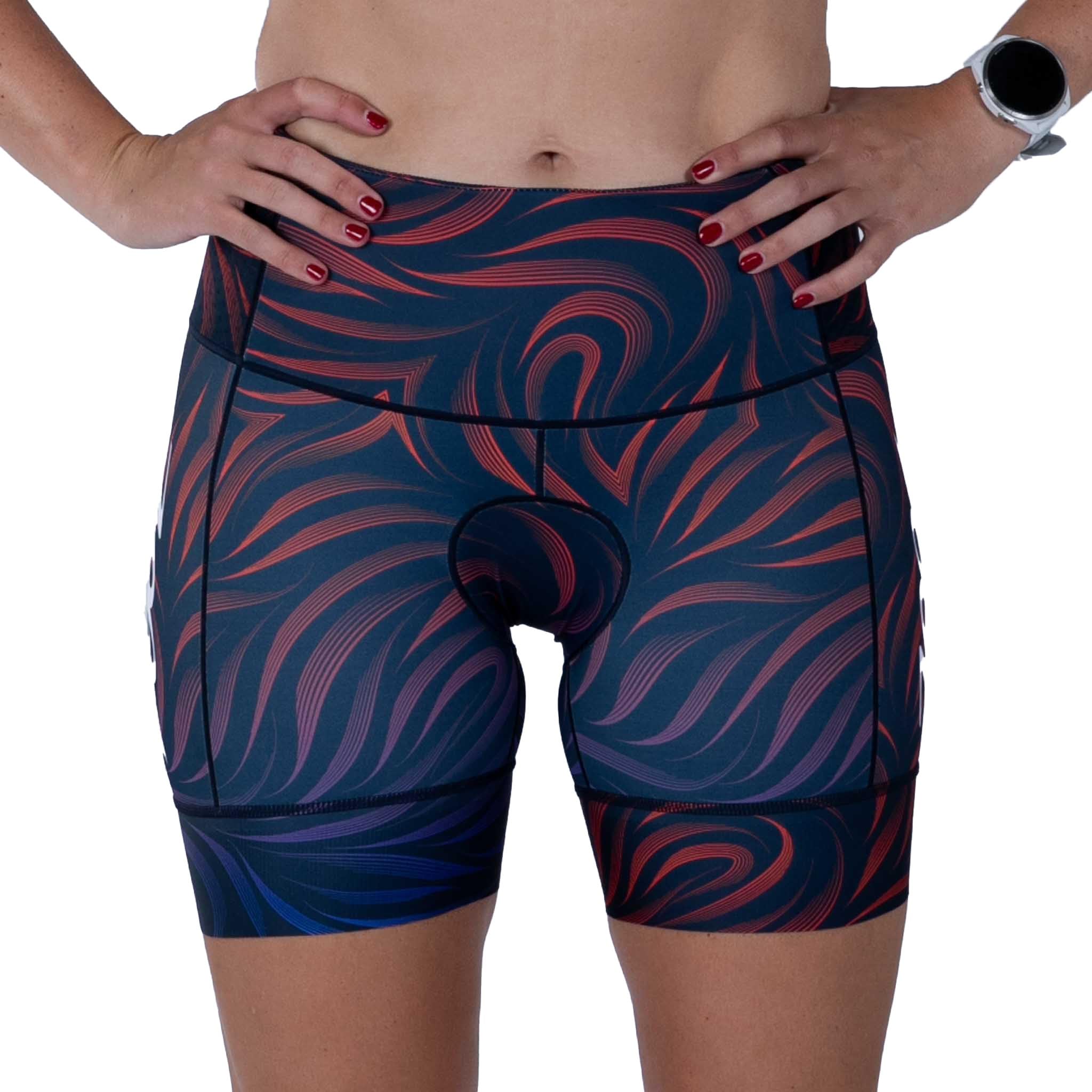 Zoot Women's LTD 6-Inch Triathlon Shorts - Quick-Dry UPF 50+ Padded Cycling Shorts for Swim, Bike & Run - Perfect for Triathlons, Endurance Training & Outdoor Sports