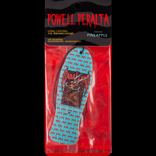 Powell Peralta Cab Street Dragon Air Freshener - Pineapple Scented Car Air Freshener for Cars, Trucks & Vehicles - Long-Lasting Fragrance for Fresh Interior