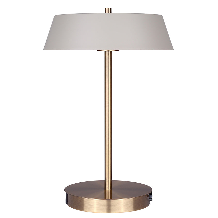 Modern Jessa Table Lamp - Adjustable Brightness, USB Charging Port, Bedside & Office Lighting for Home Decor