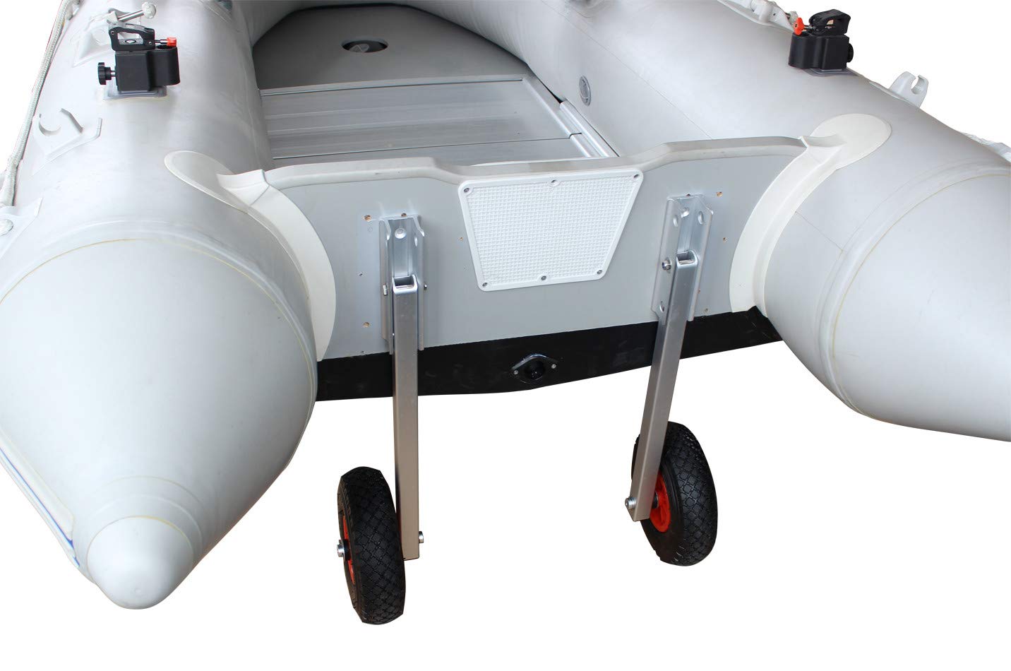 Brocraft 12 Inch Boat Launching Wheels - Heavy Duty Boat Dolly for Easy Launching & Retrieval - Perfect for Kayaks, Canoes, and Small Boats at Docks & Ramps